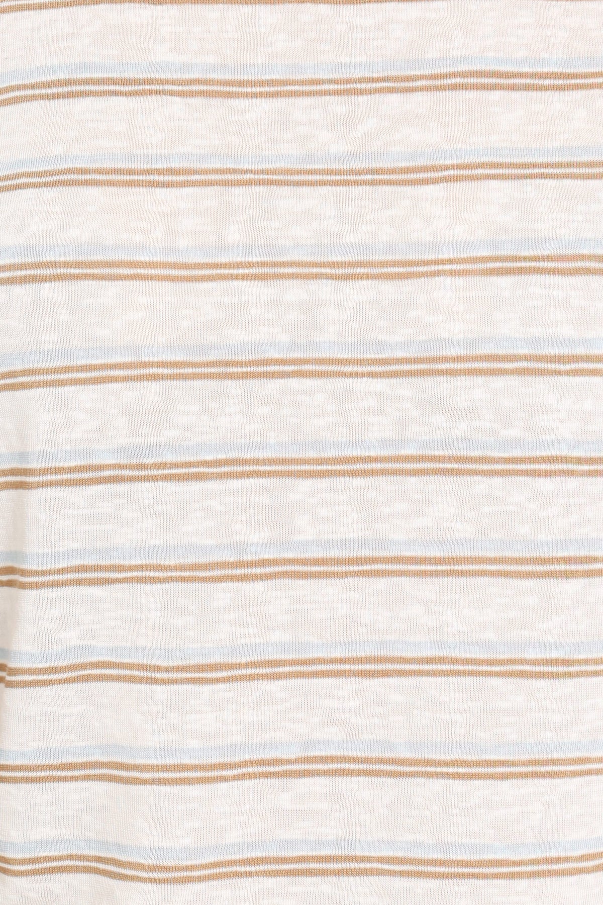 Billi Baby Tee - Beige Stripe