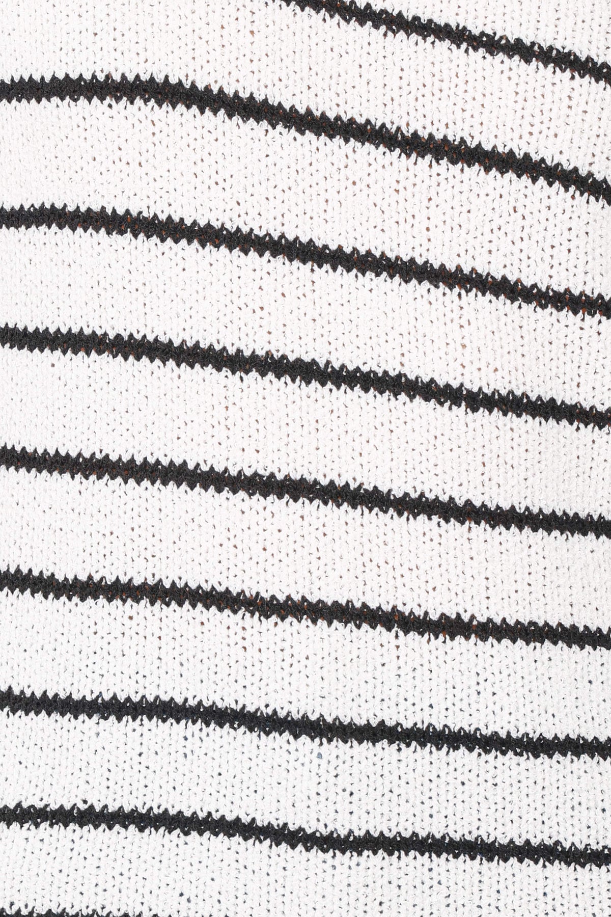 Coco Knit Top - White Stripe