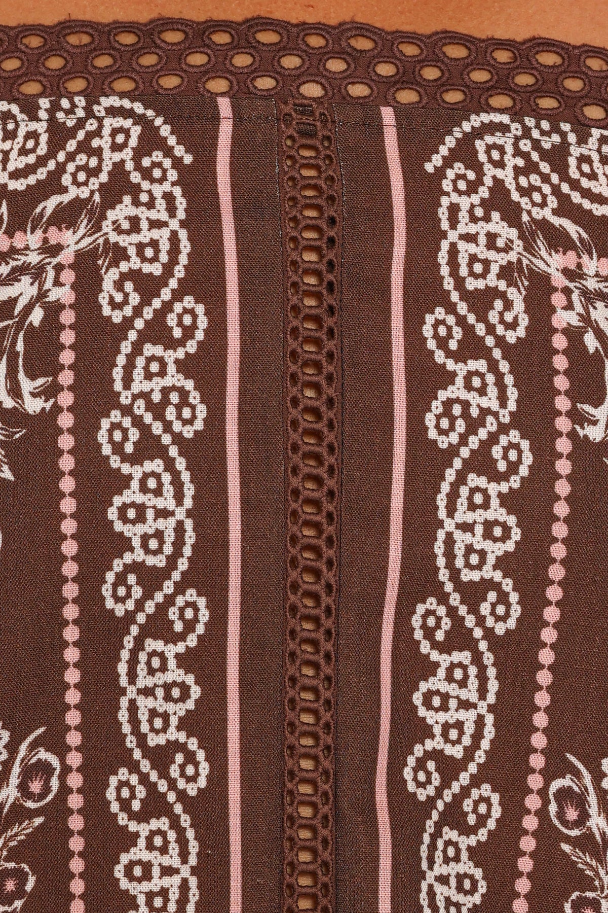 Erina Tank - Brown Bandana