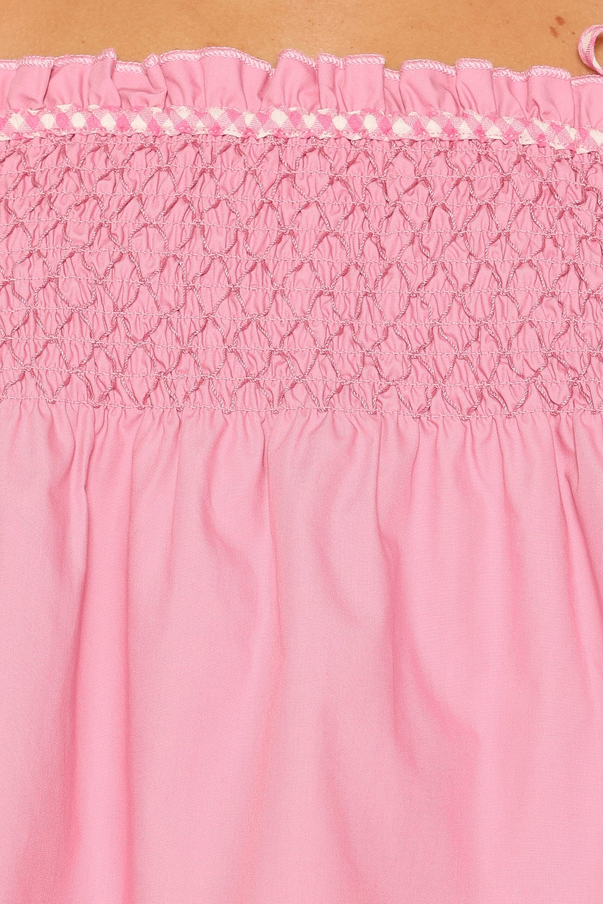 Mireille Baby Doll Top - Pink