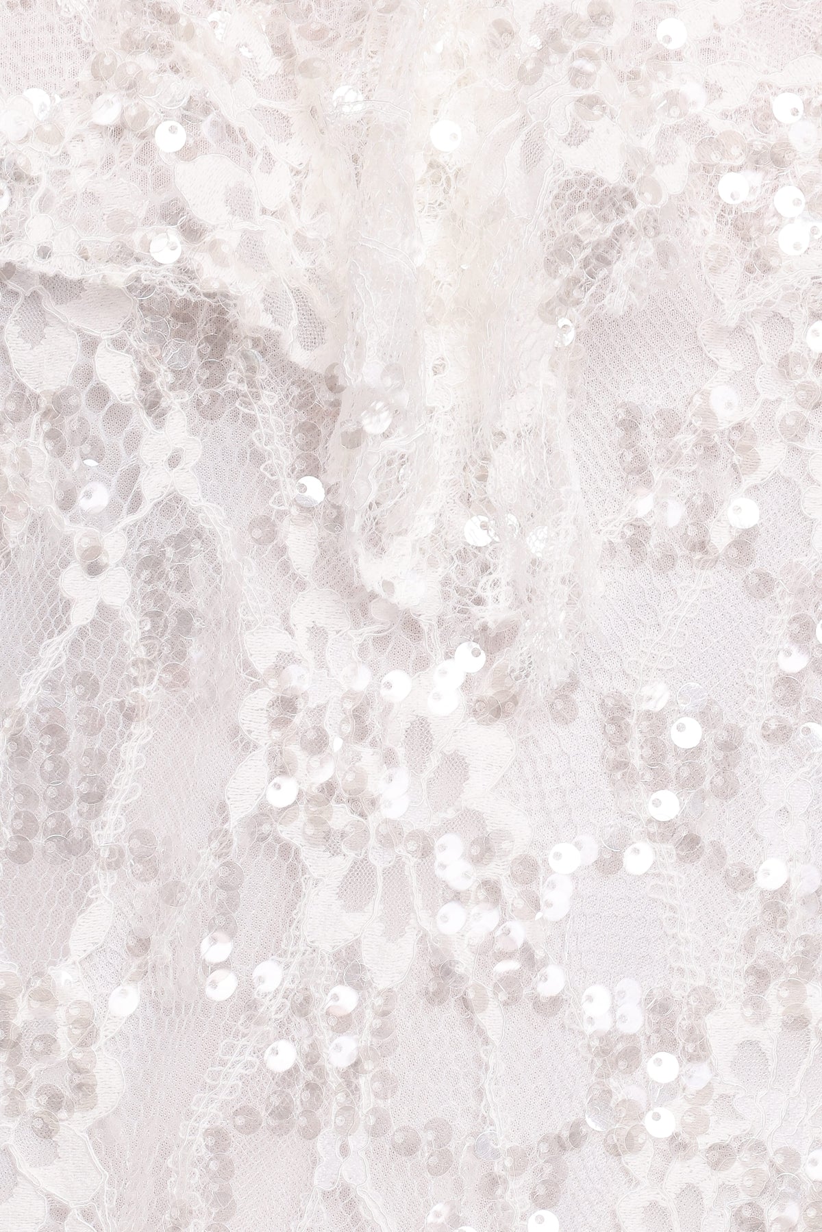 Zinnia Sequins Sleeveless Top - Ivory