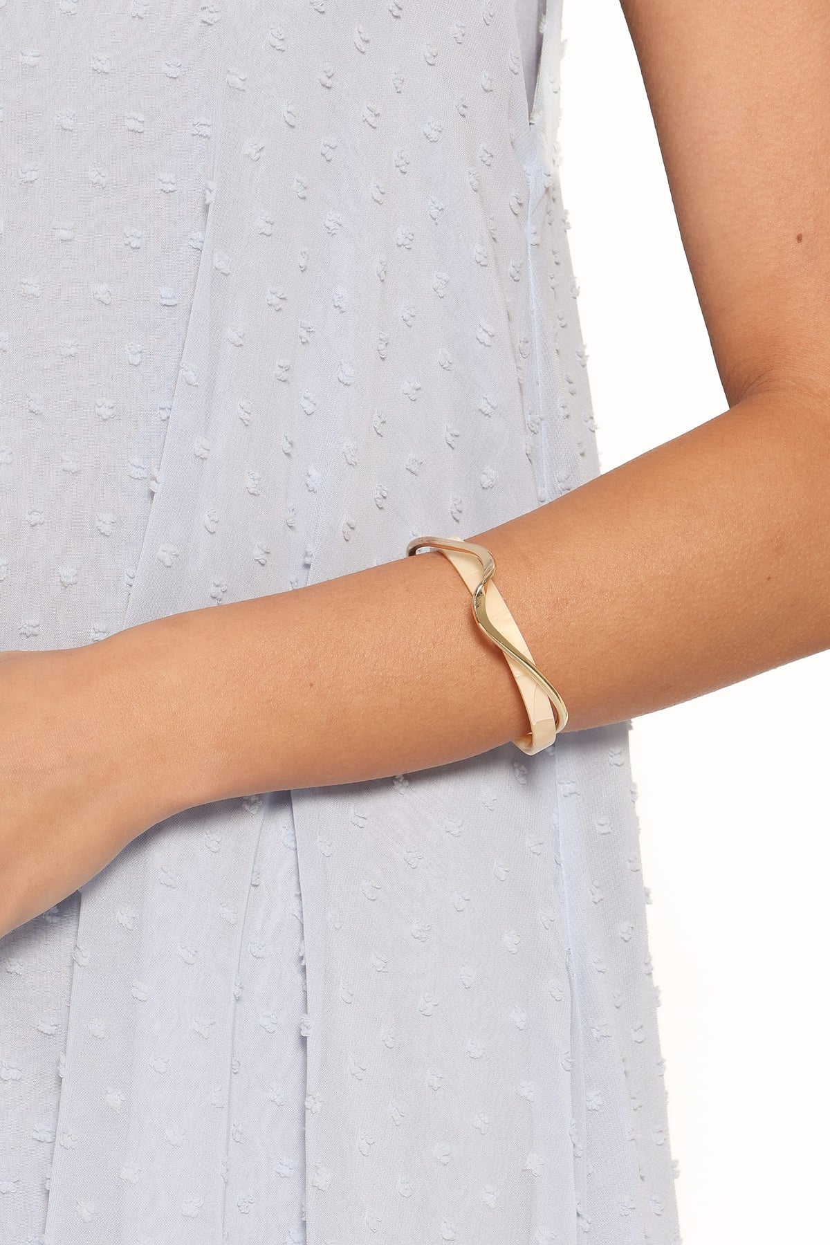 Cynthia Bracelet - Gold Pearl