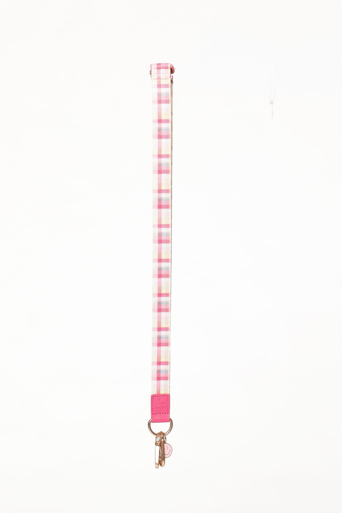 Lanyard - Pink Picnic Plaid