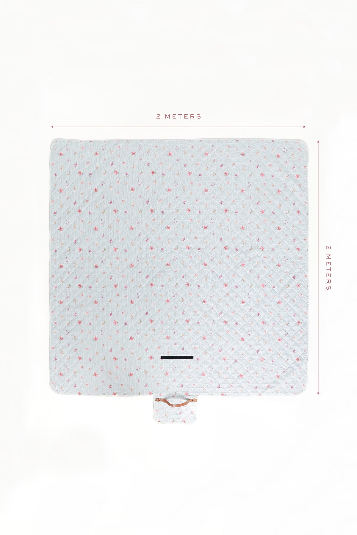 Picnic Rug - Blue Garden Stripe