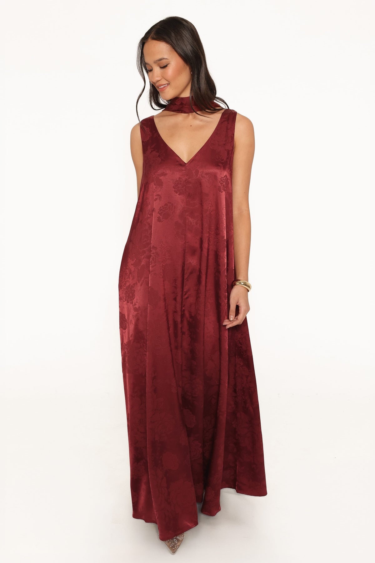 Aeryn Maxi Dress - Burgundy