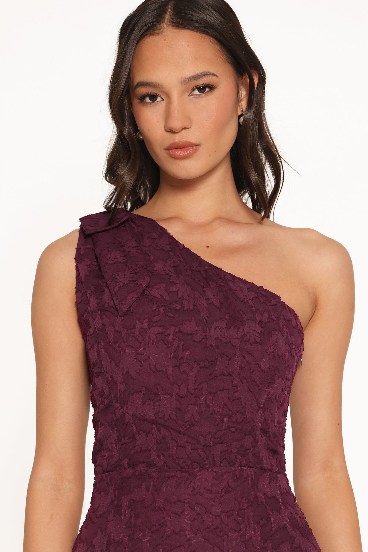 Astarla Maxi Dress - Plum Burnout