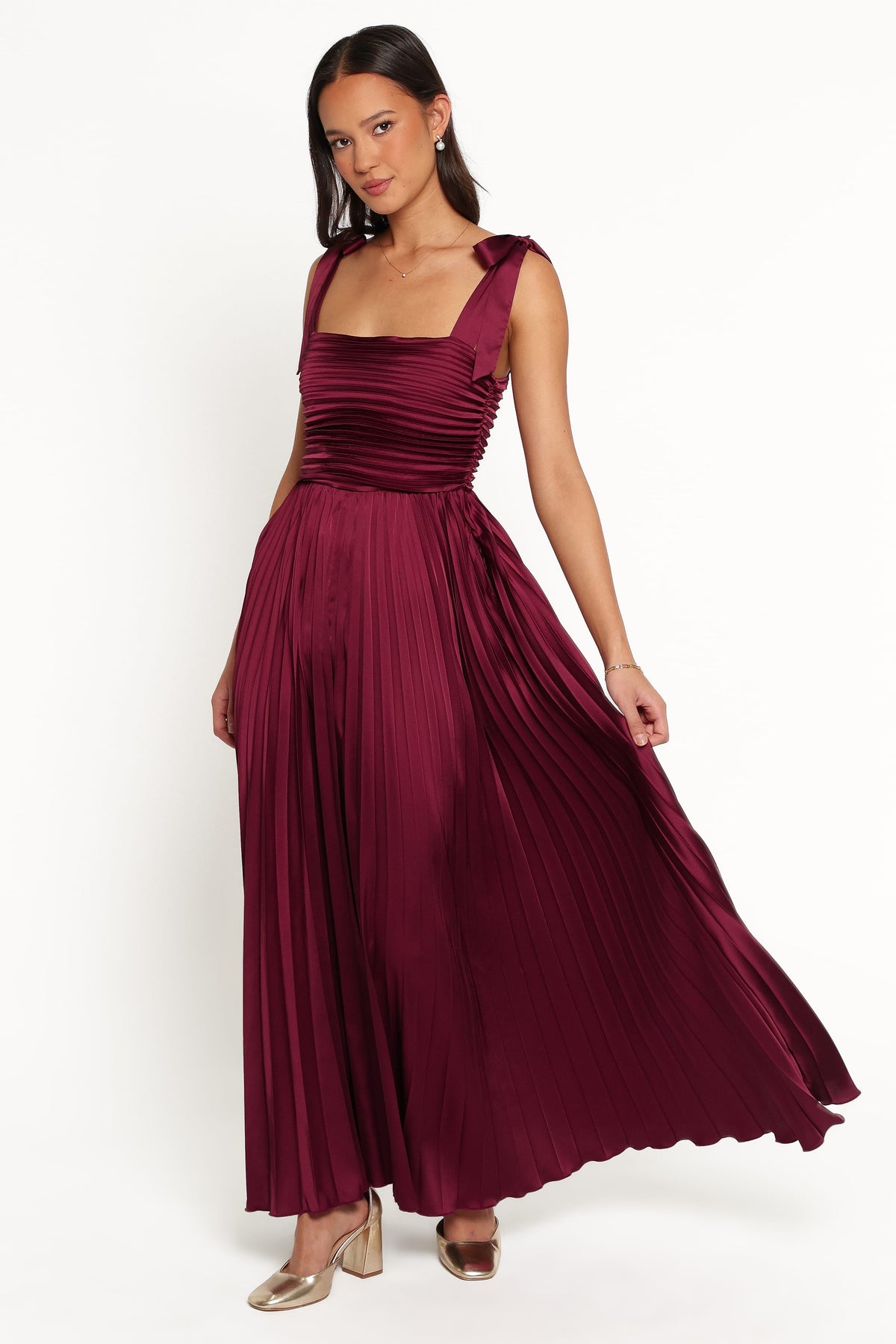 Beaumont Maxi Dress - Wine