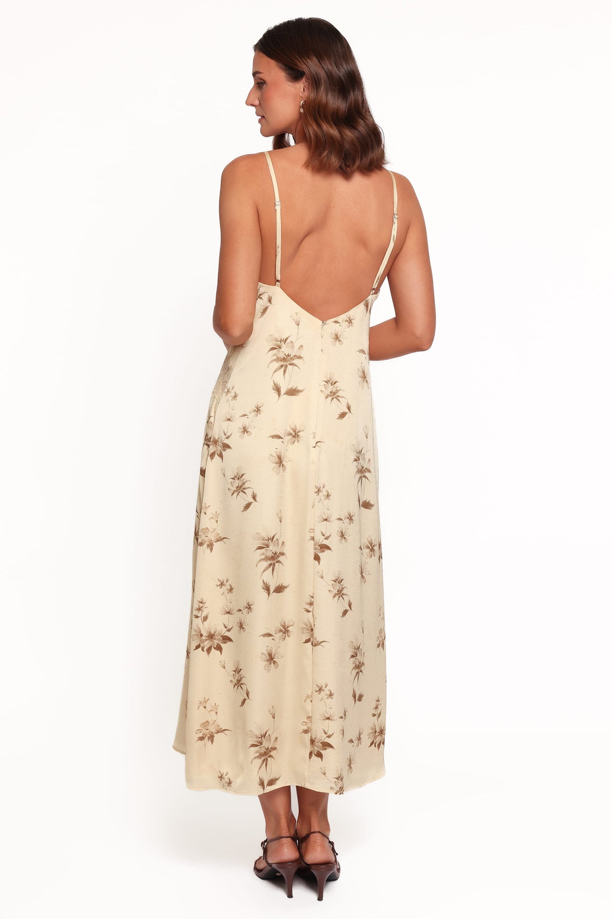 Capaldi Maxi Dress - Sand Floral