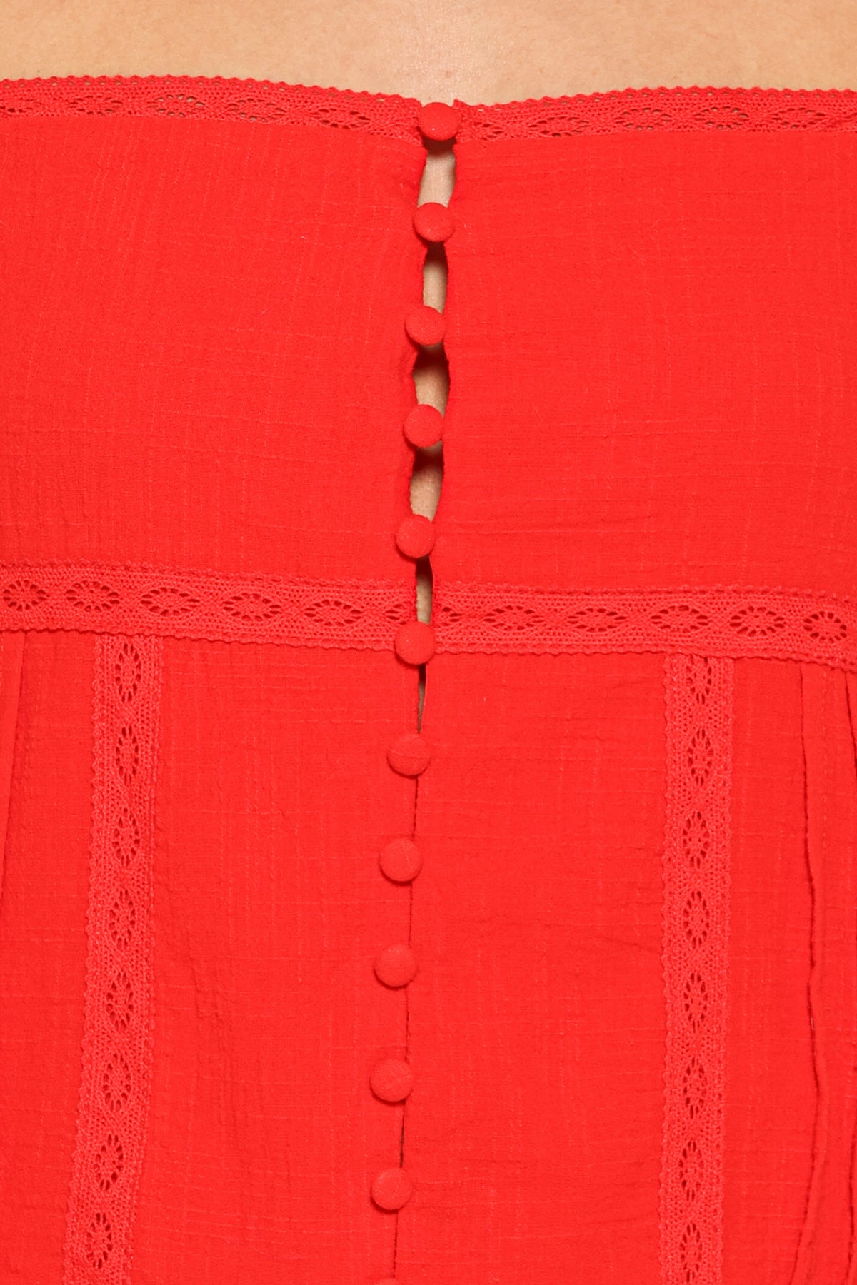 Ebonie Maxi Dress - Red