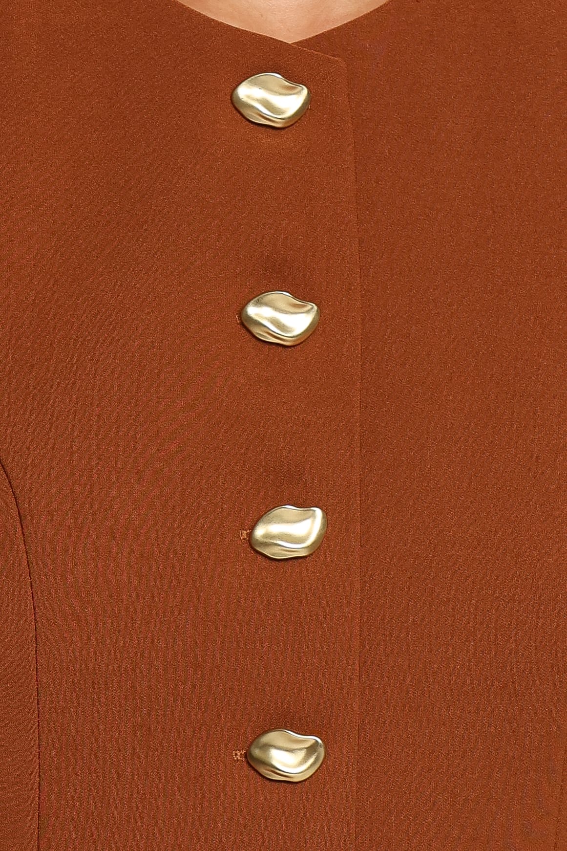 Hanson Mini Dress - Chocolate Brown