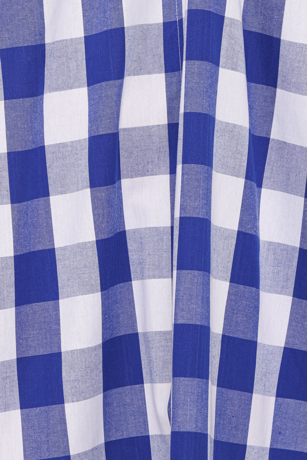 Jorah Mini Dress - Blue Plaid