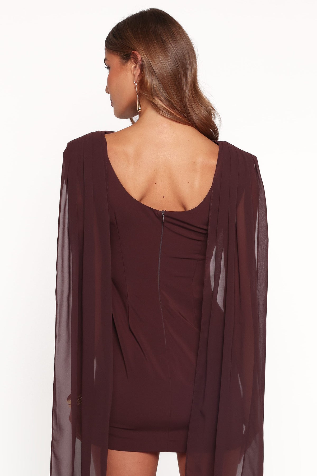 Klarissa Mini Dress - Brown