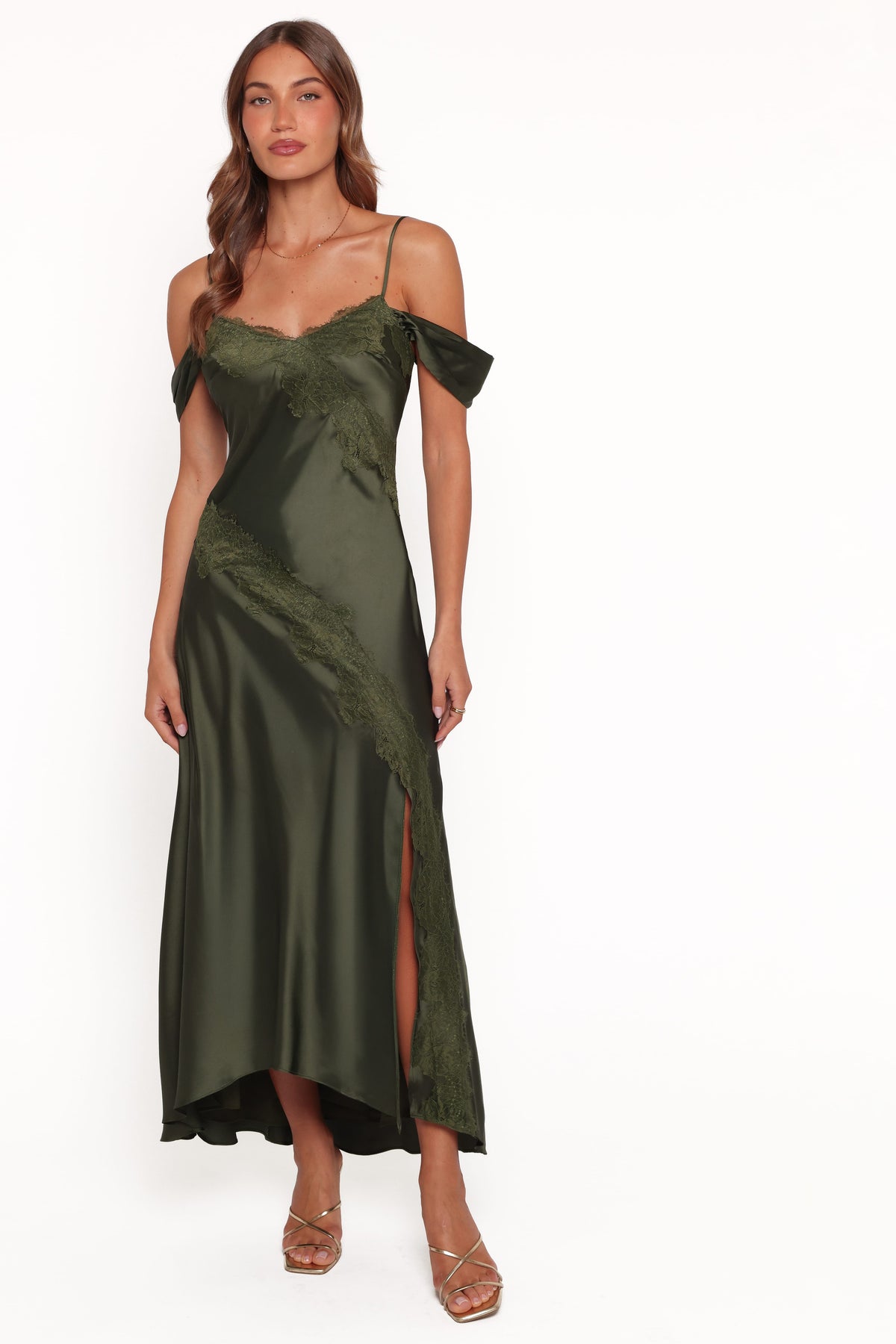 Millen Maxi Dress - Olive Green