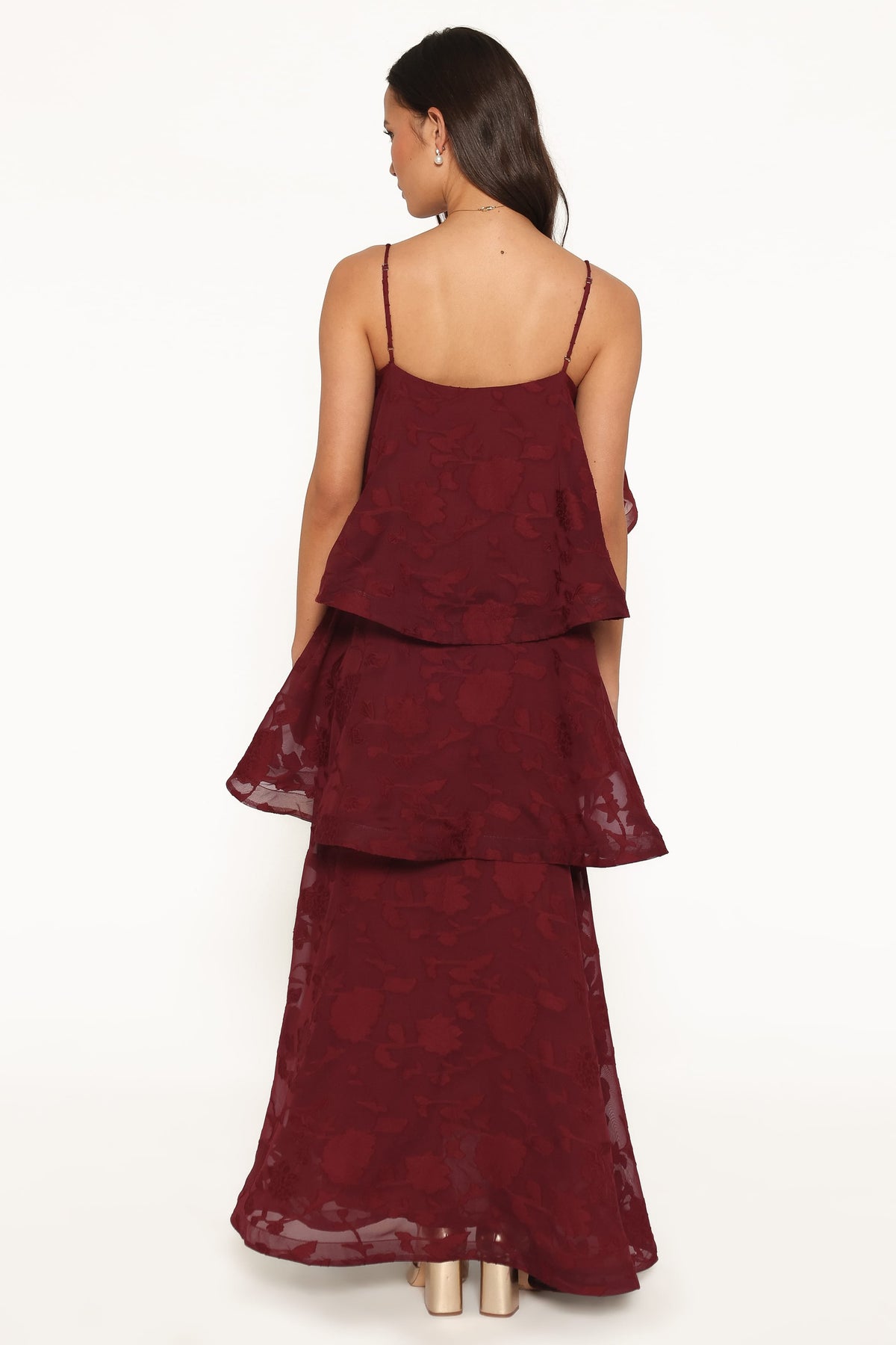 Nerissa Maxi Dress - Burgundy