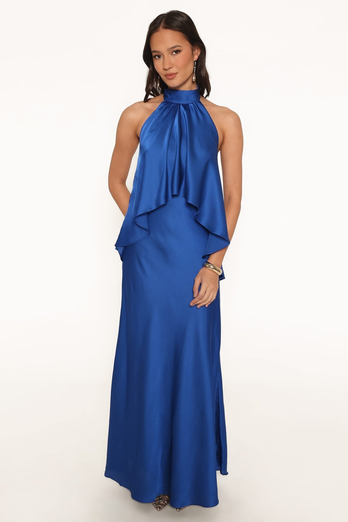 Nyomi Maxi Dress - Cobalt Blue