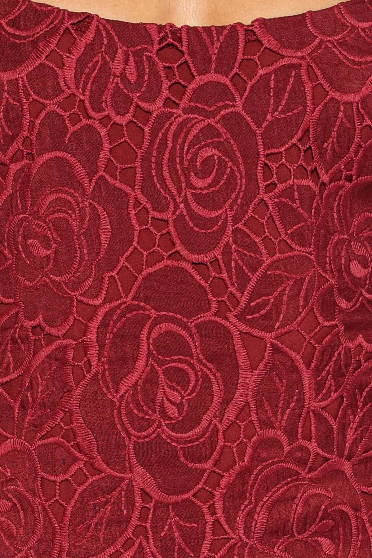 Rosana Maxi Dress - Cherry