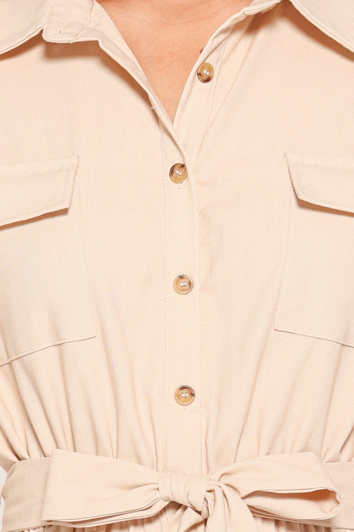 Shayna Maxi Dress - Beige