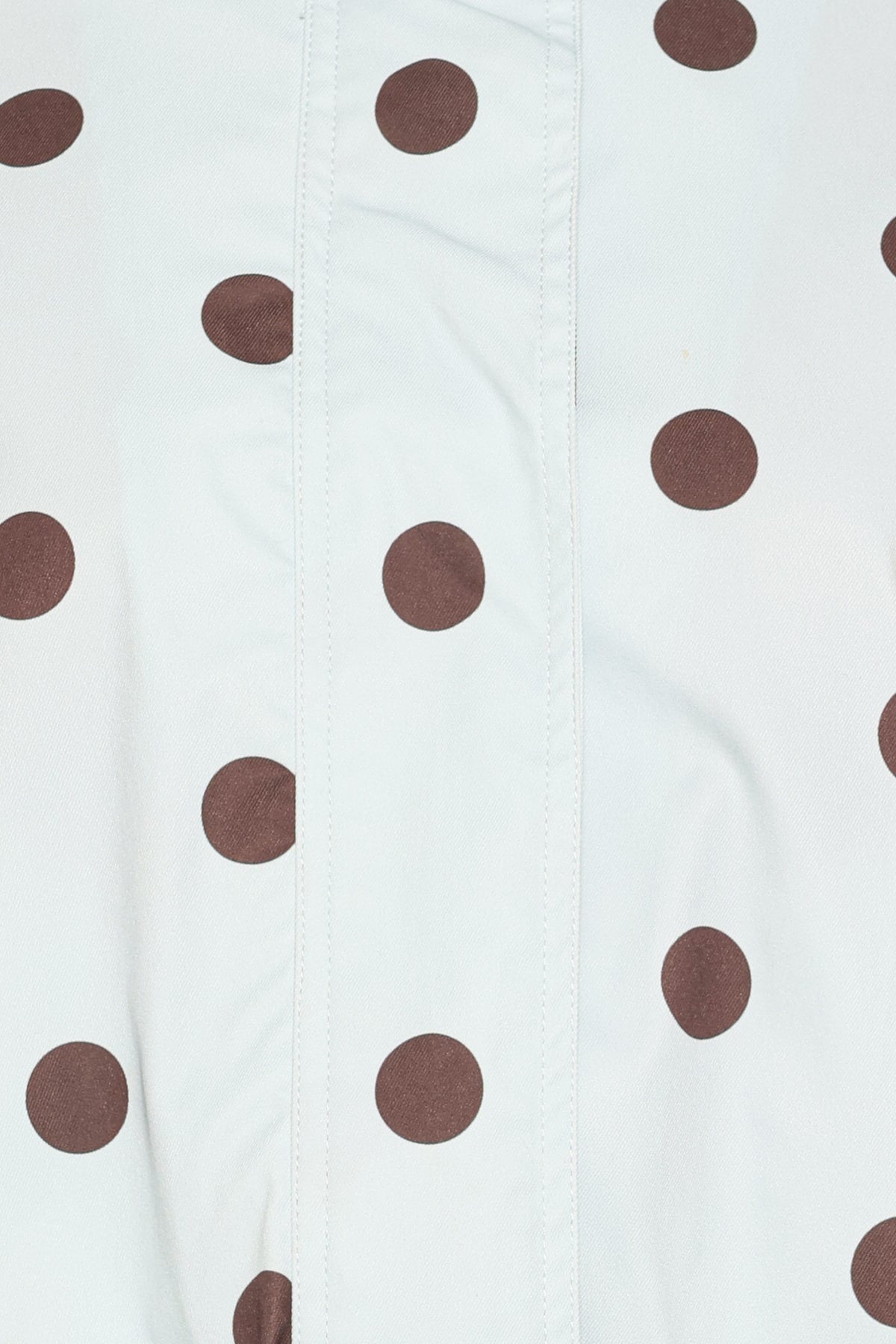 Zoella Funnel Neck Jacket - Blue Polka Dot