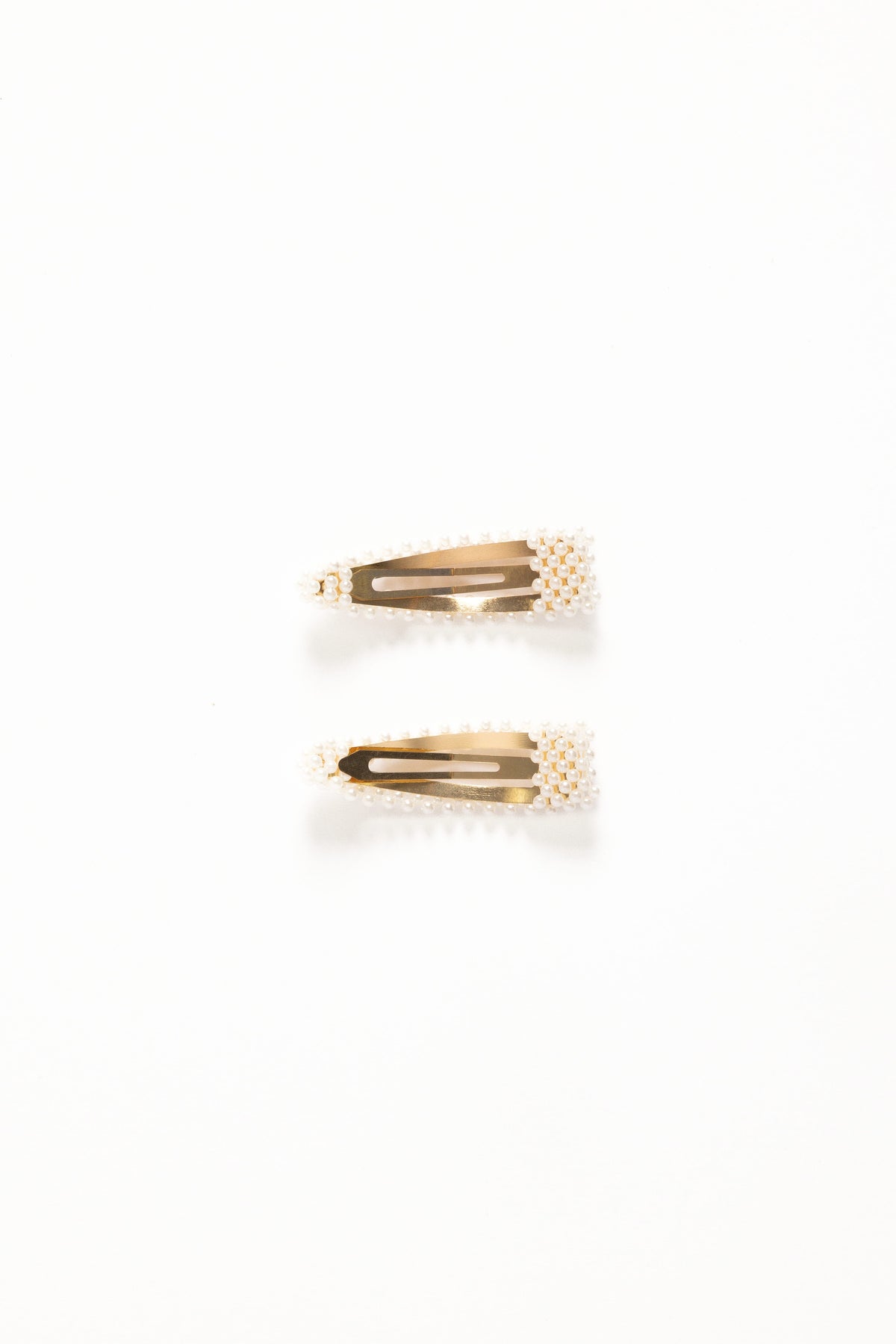 Carmen Hair Clip Set - Pearl