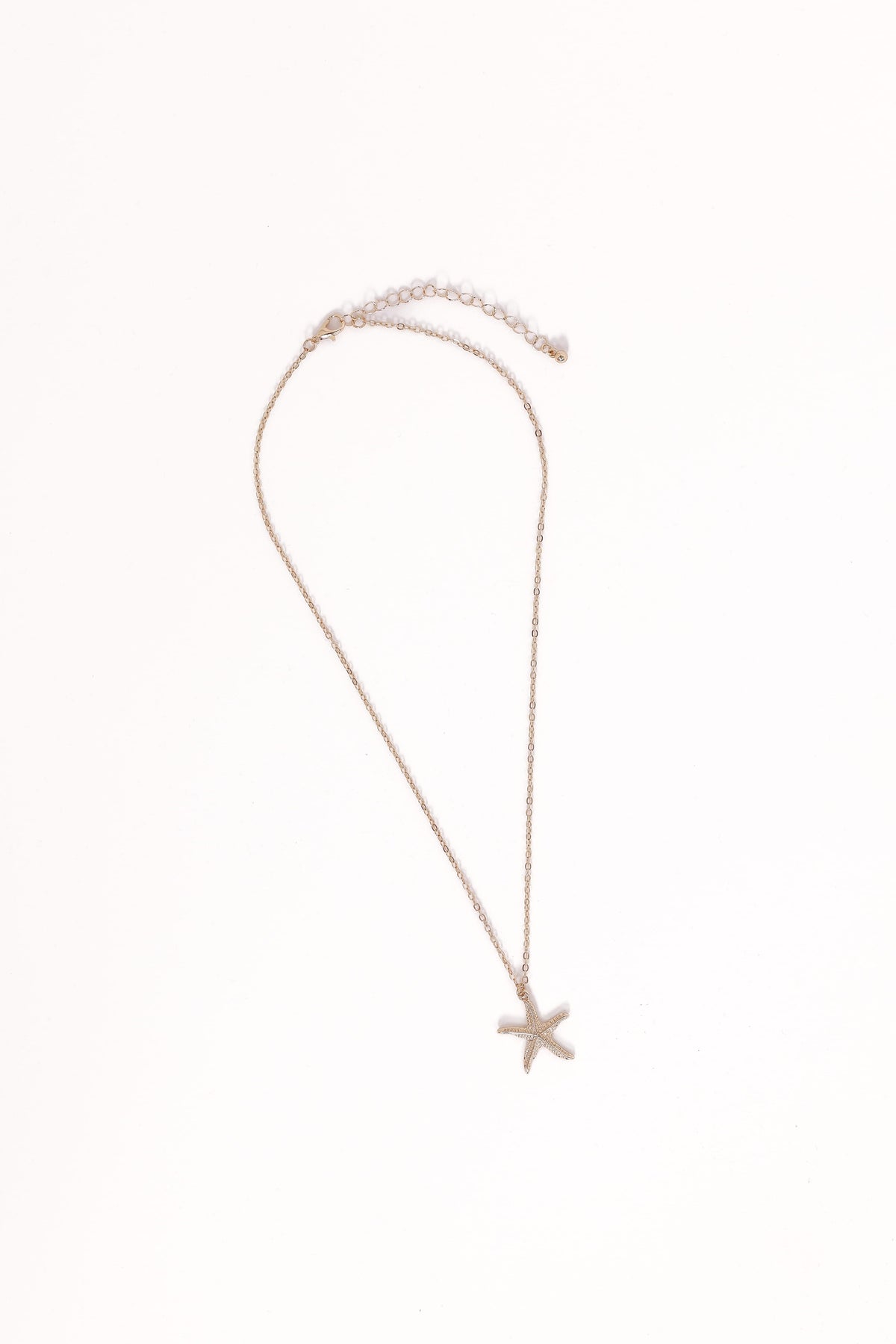 Starfish Necklace - Gold