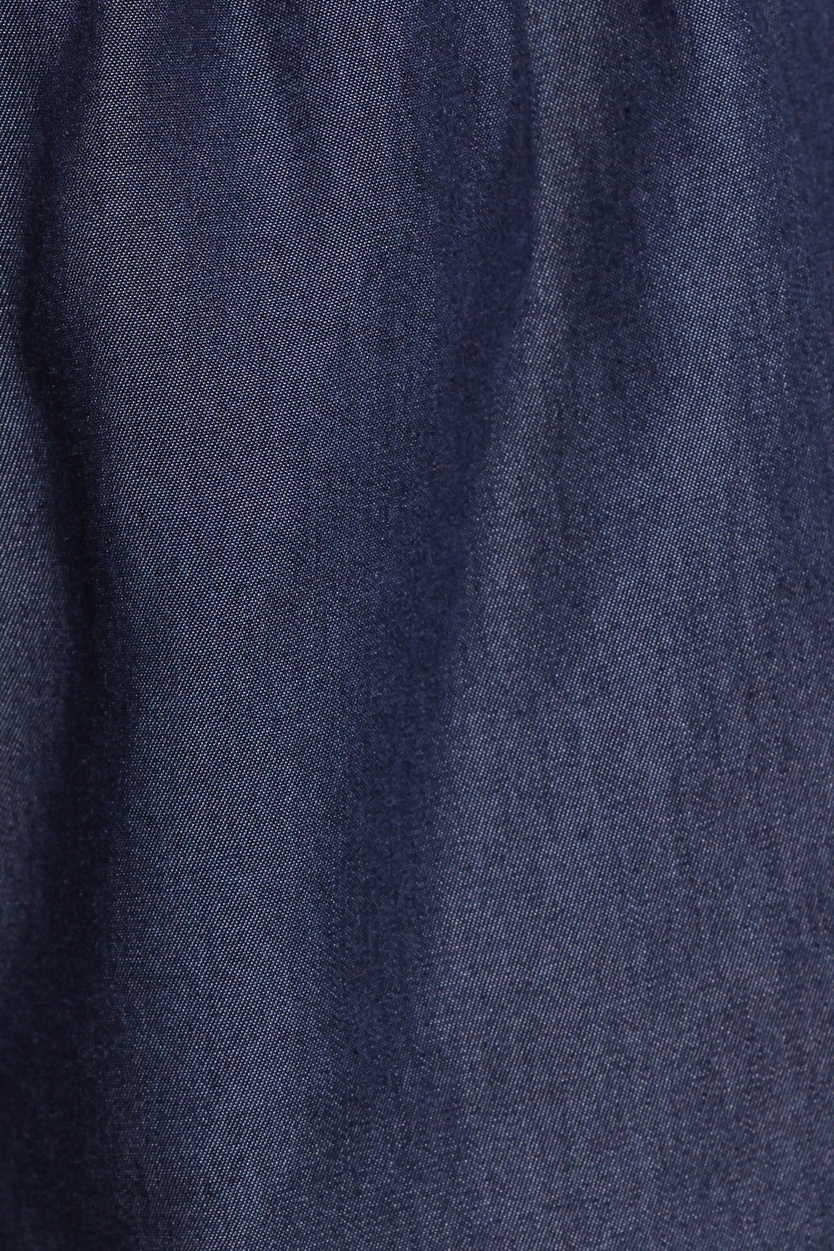 Aaliyah Chambray Shorts - Dark Wash