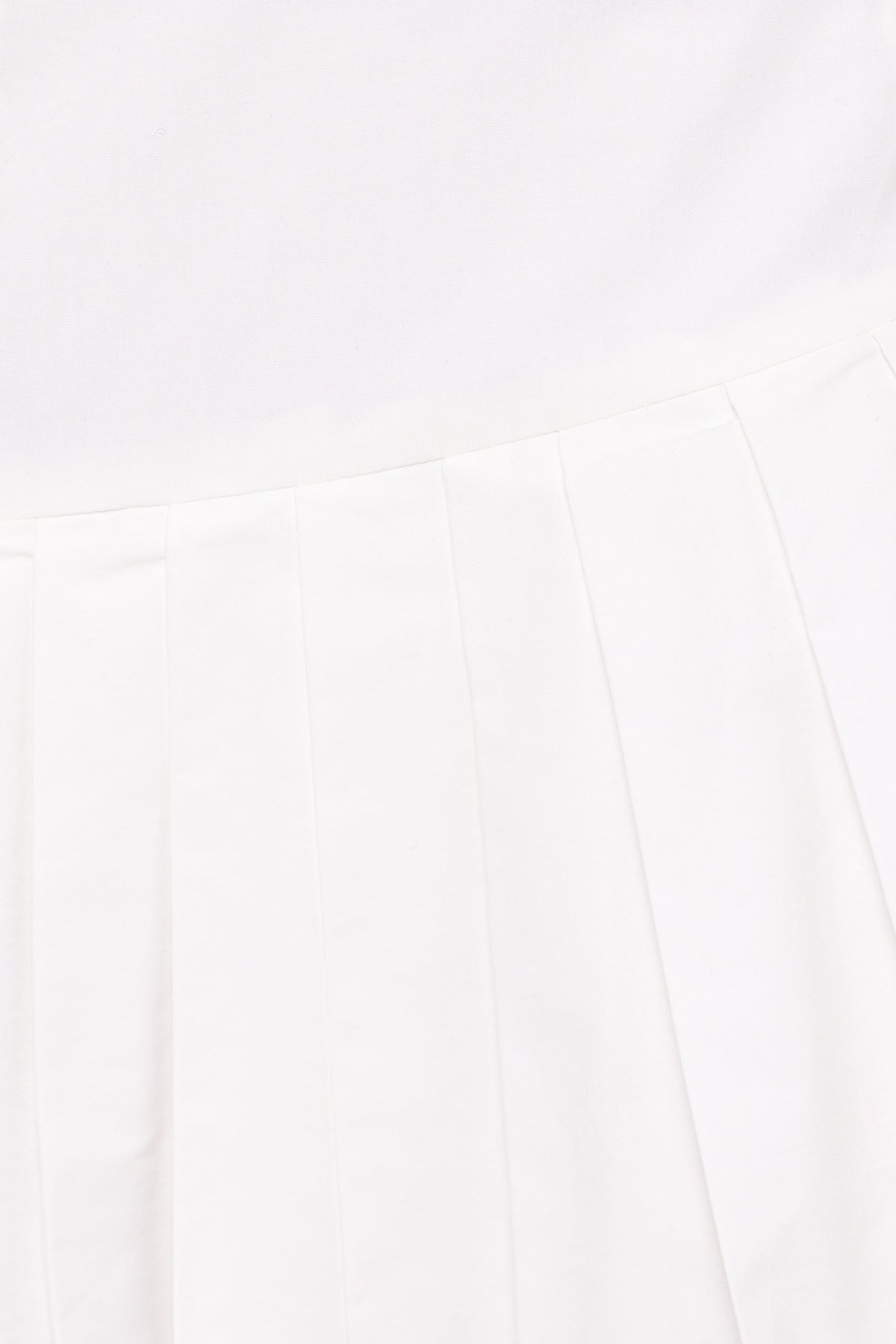 Cygnus Pleated Mini Skirt - White