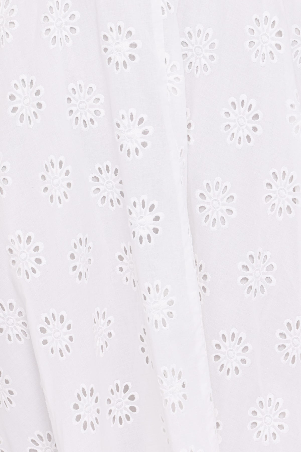 Varia Eyelet Maxi Skirt - White
