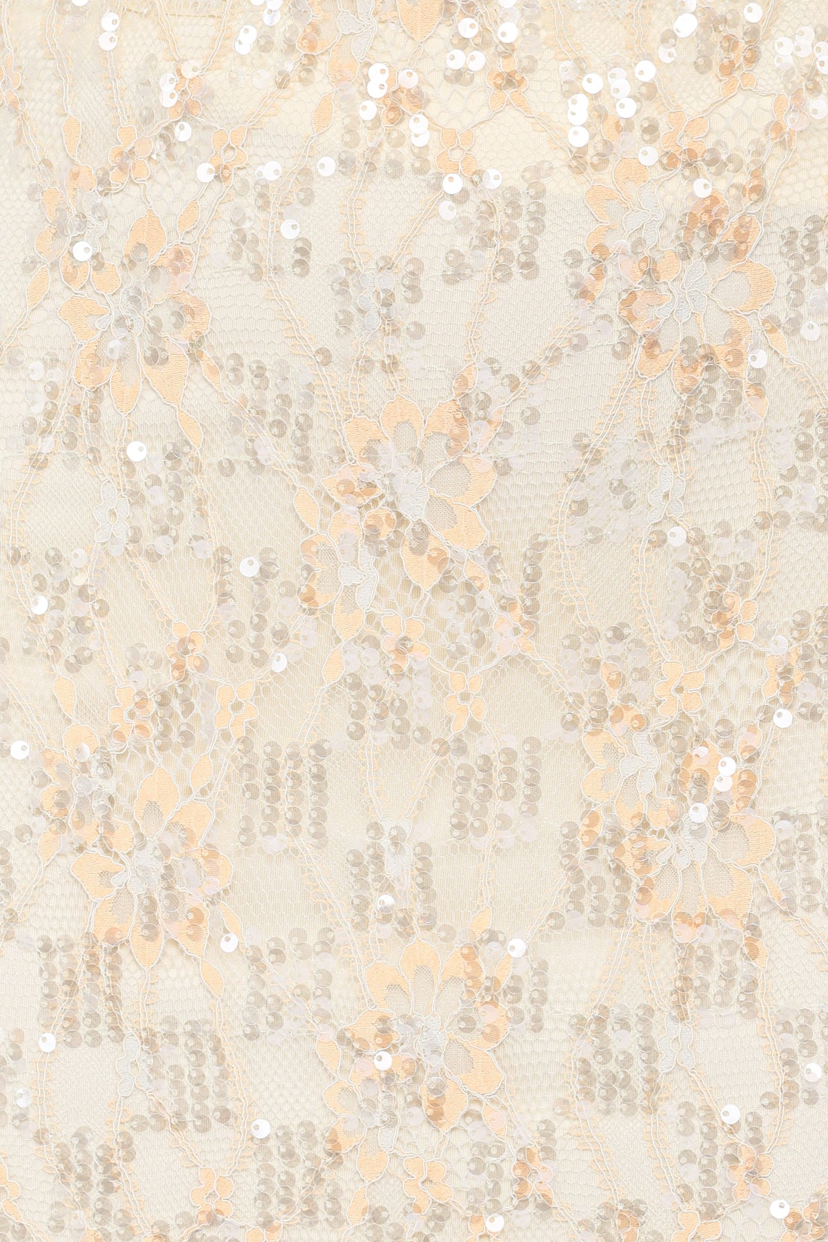 Yonder Sheer Panel Lace Maxi Skirt - Pale Yellow