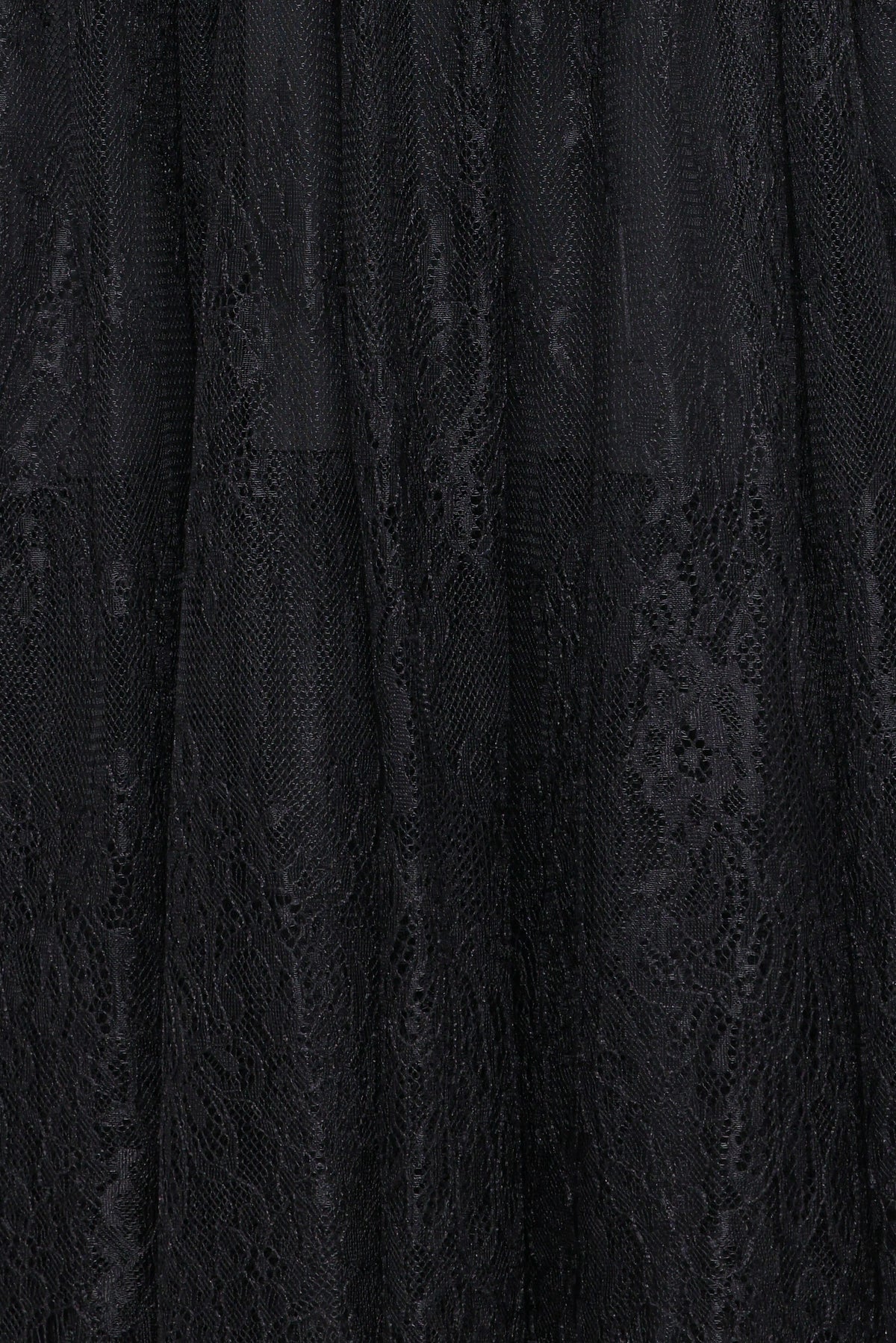 Bloom Strapless Maxi Dress - Black Lace