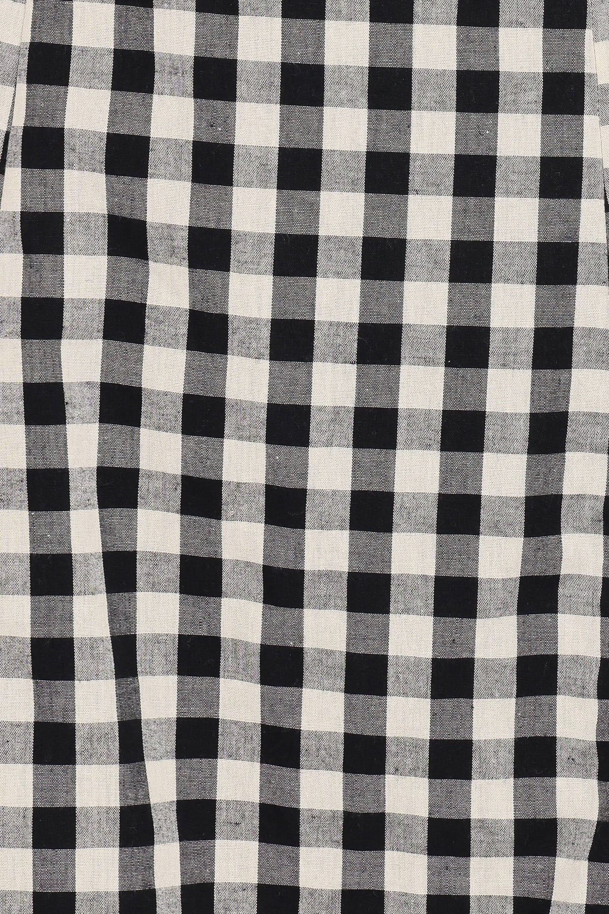 Circe Mini Dress - Black Gingham
