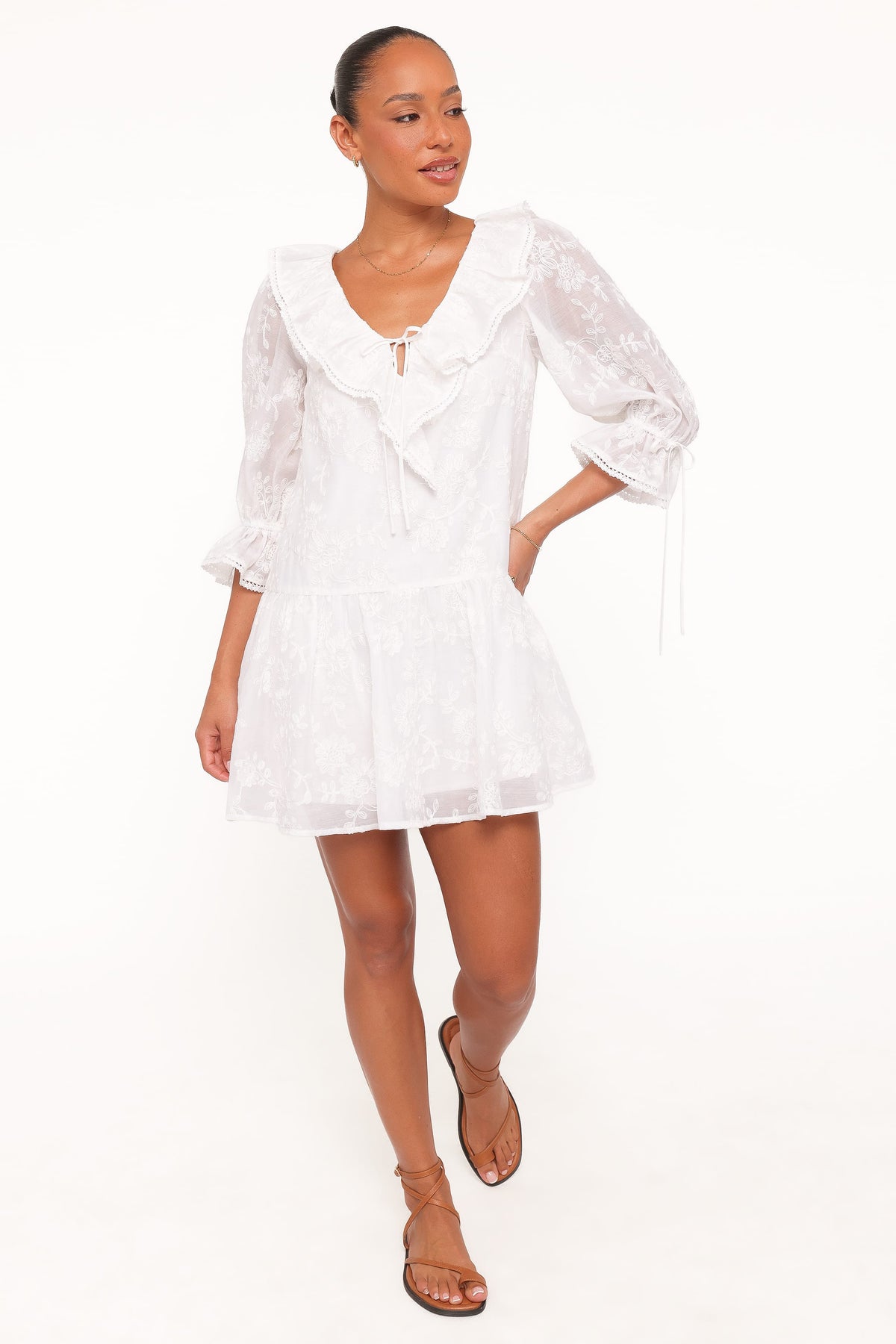 Frenchy Mini Dress - White