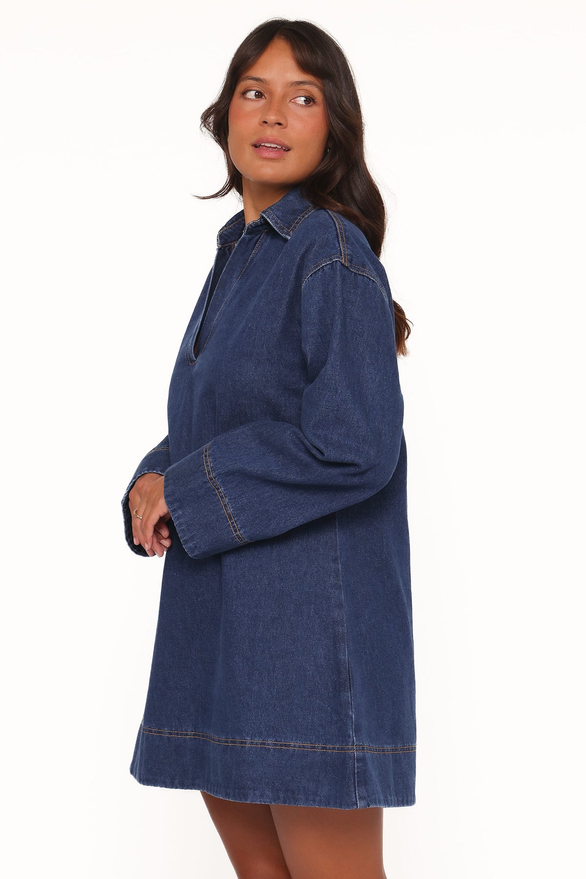 Genesis Mini Dress - Indigo