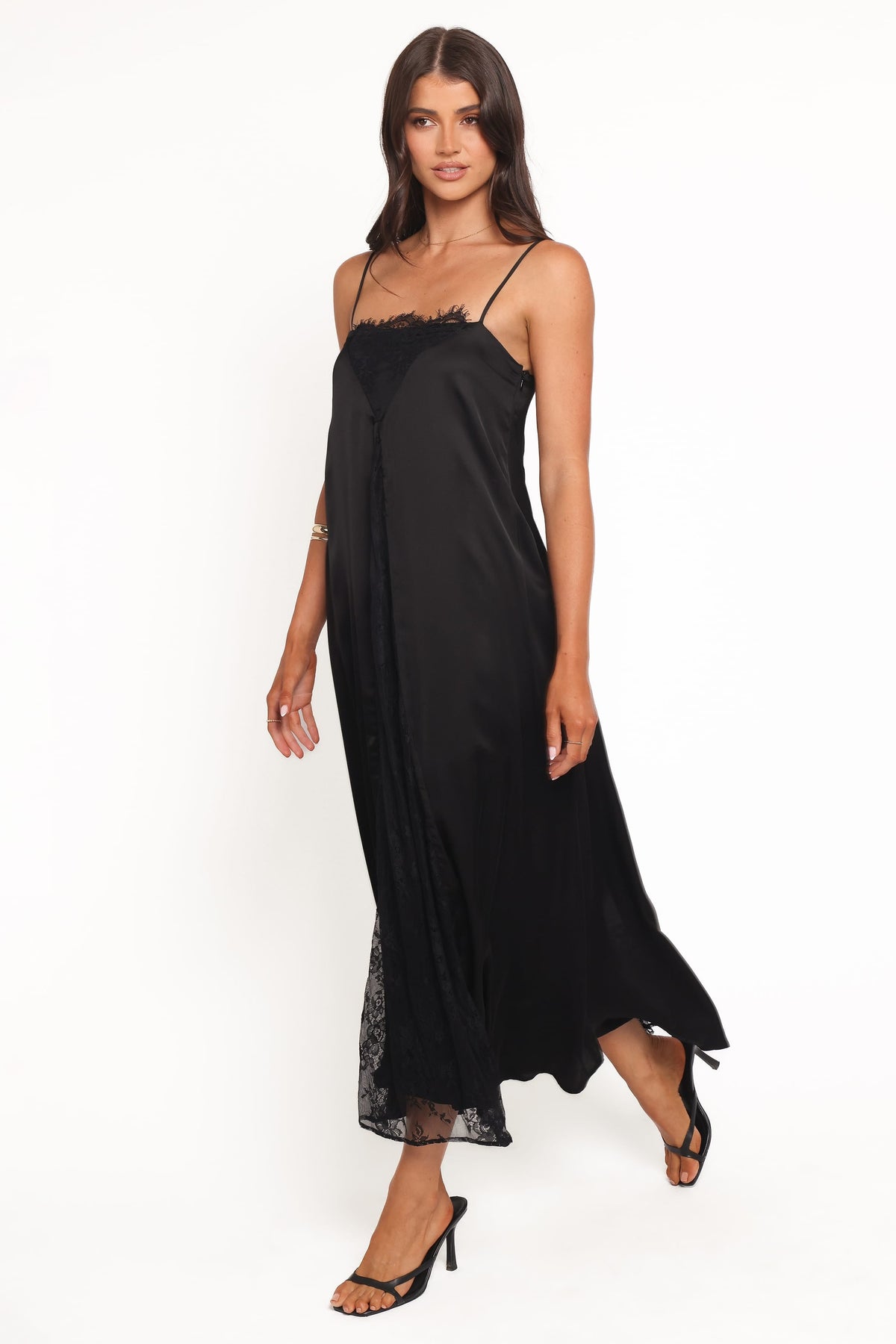 Halsey Midi Dress - Black