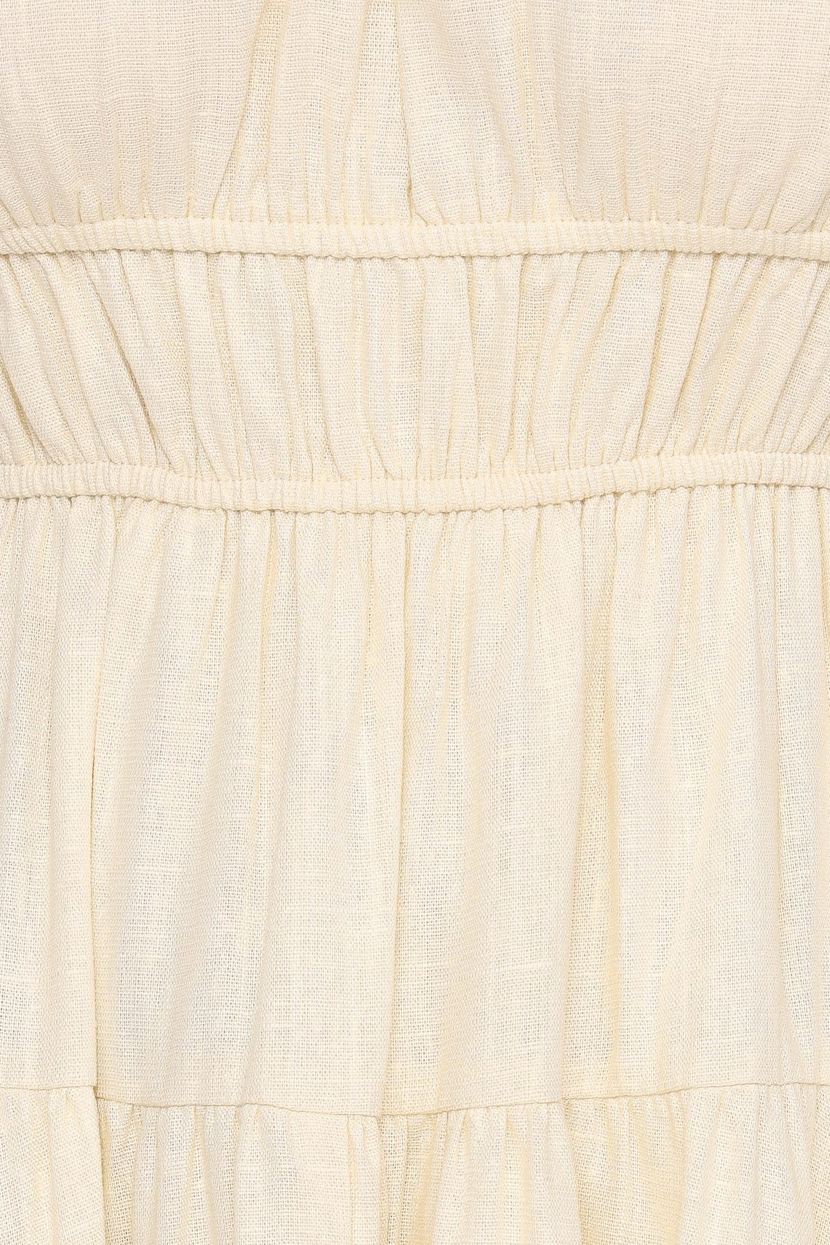 Linda Midi Dress - Butter Yellow