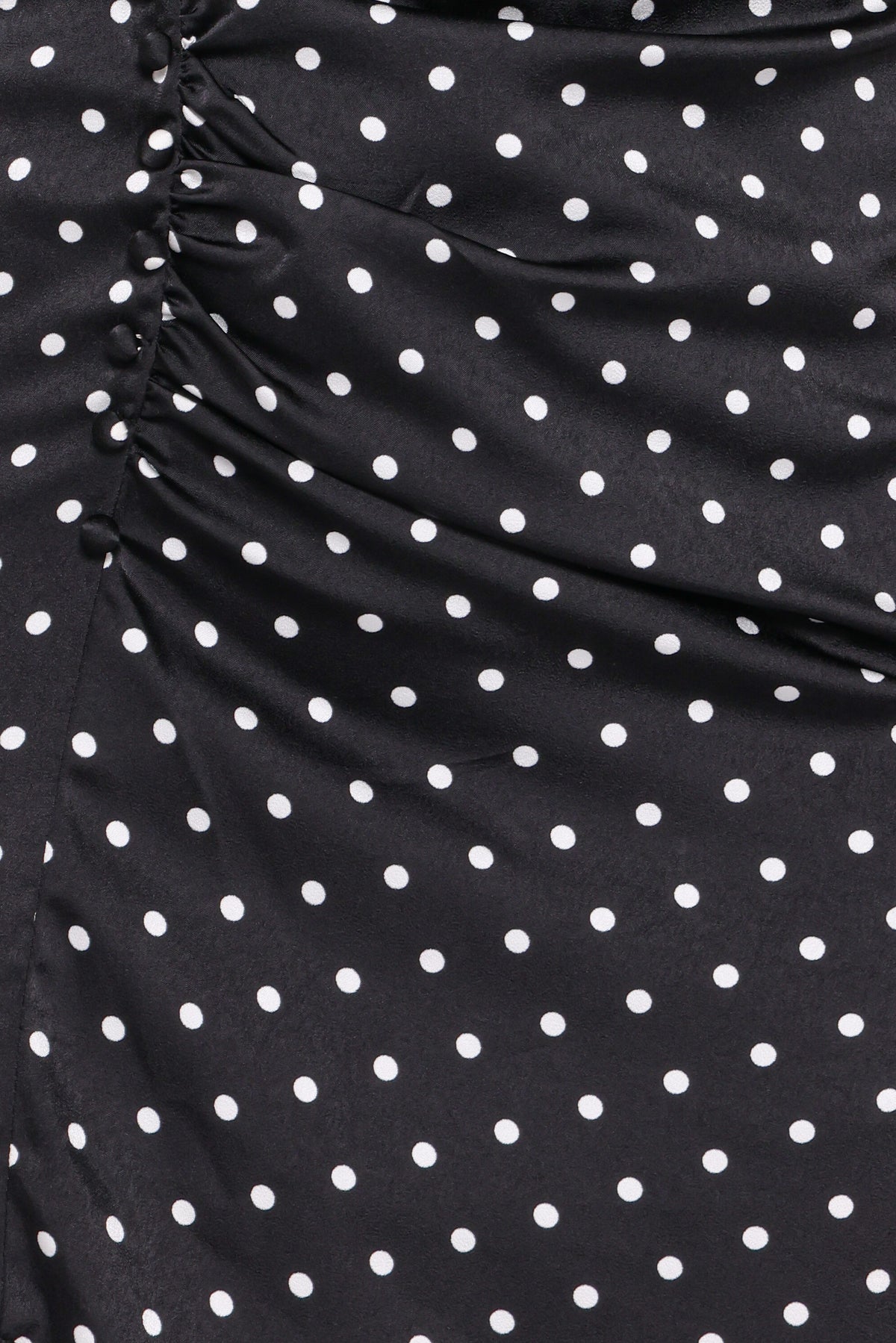 Lisbeth Midi Dress - Black Polka Dot