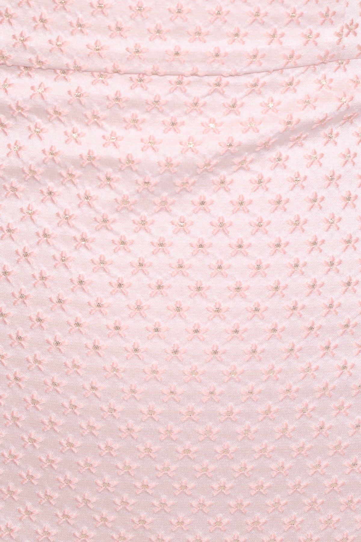 Marlene Mini Dress - Pink Rose Brocade