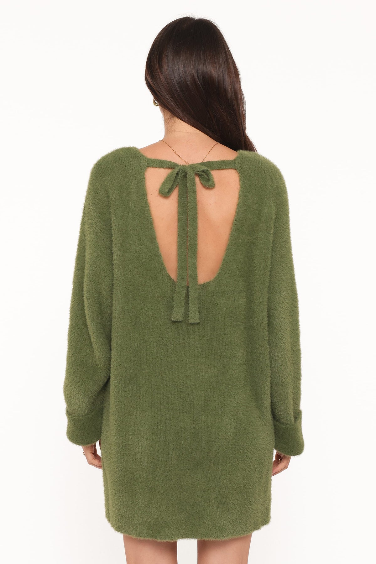Mitchell Knit Mini Dress - Olive