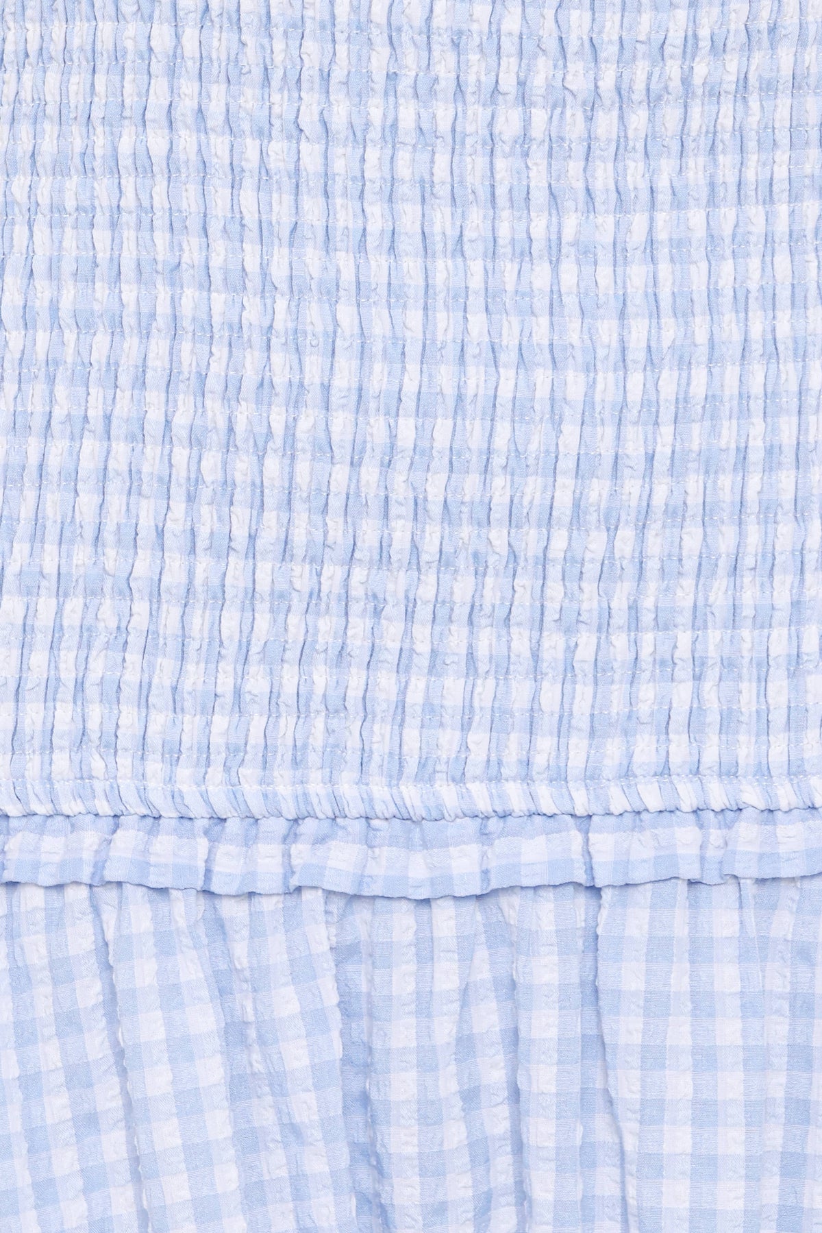 Parkway Maxi Dress - Blue Gingham