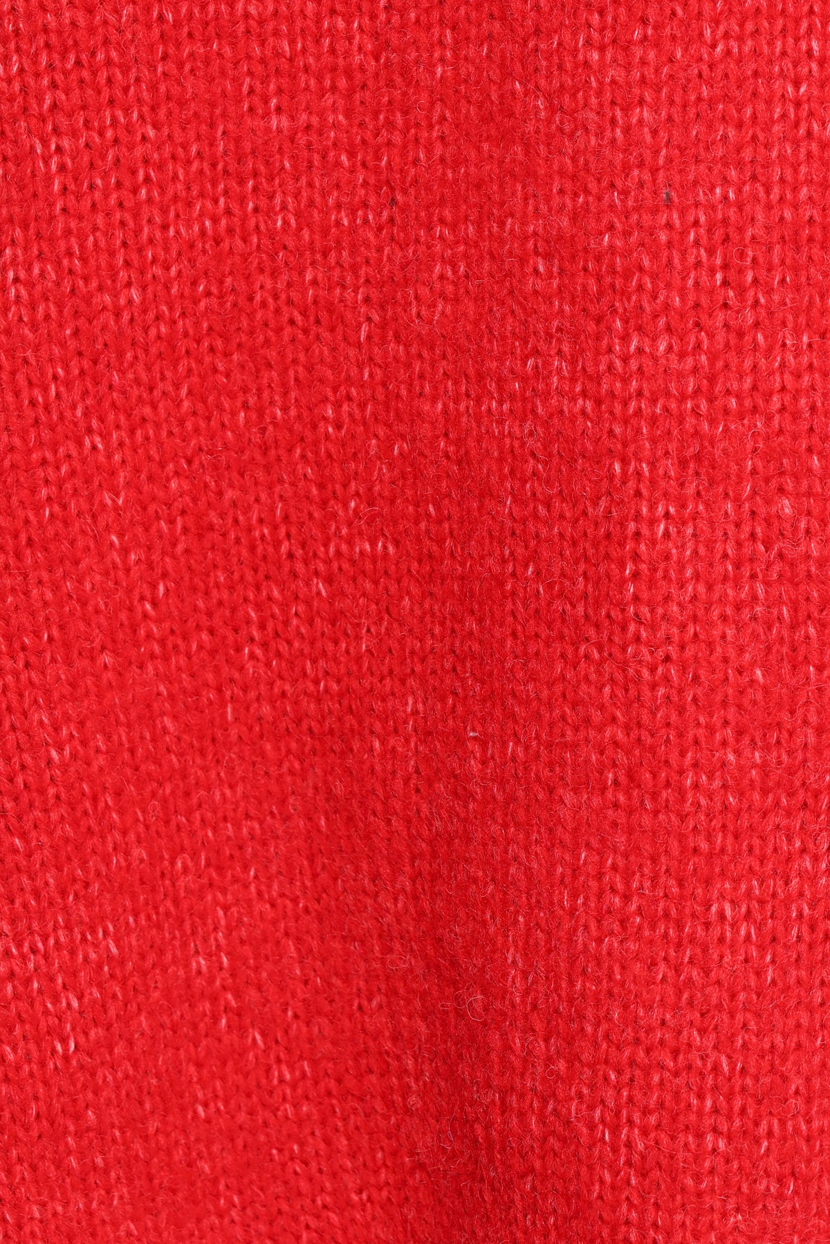 Lloyd Oversized Crew Knit Sweater - Red