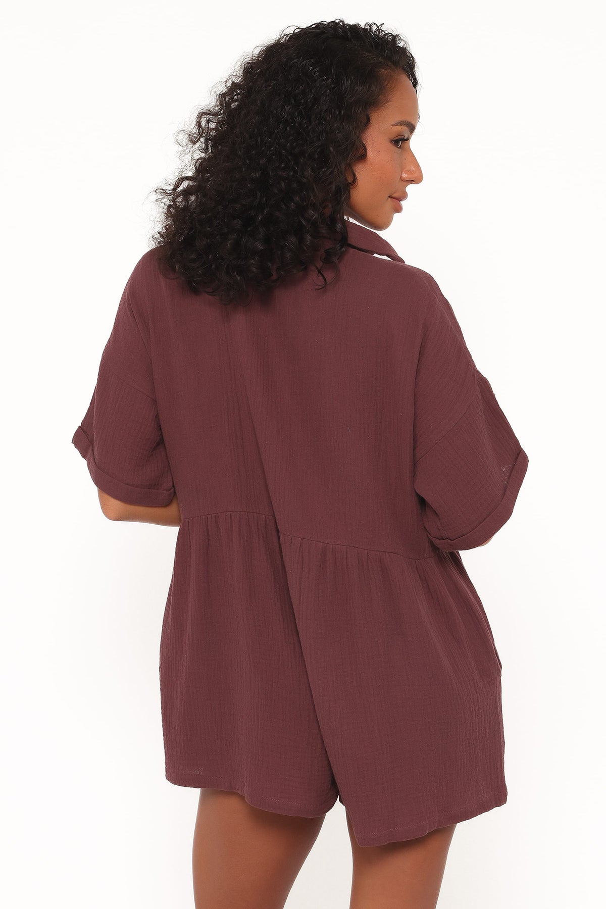 Winny Romper - Chocolate