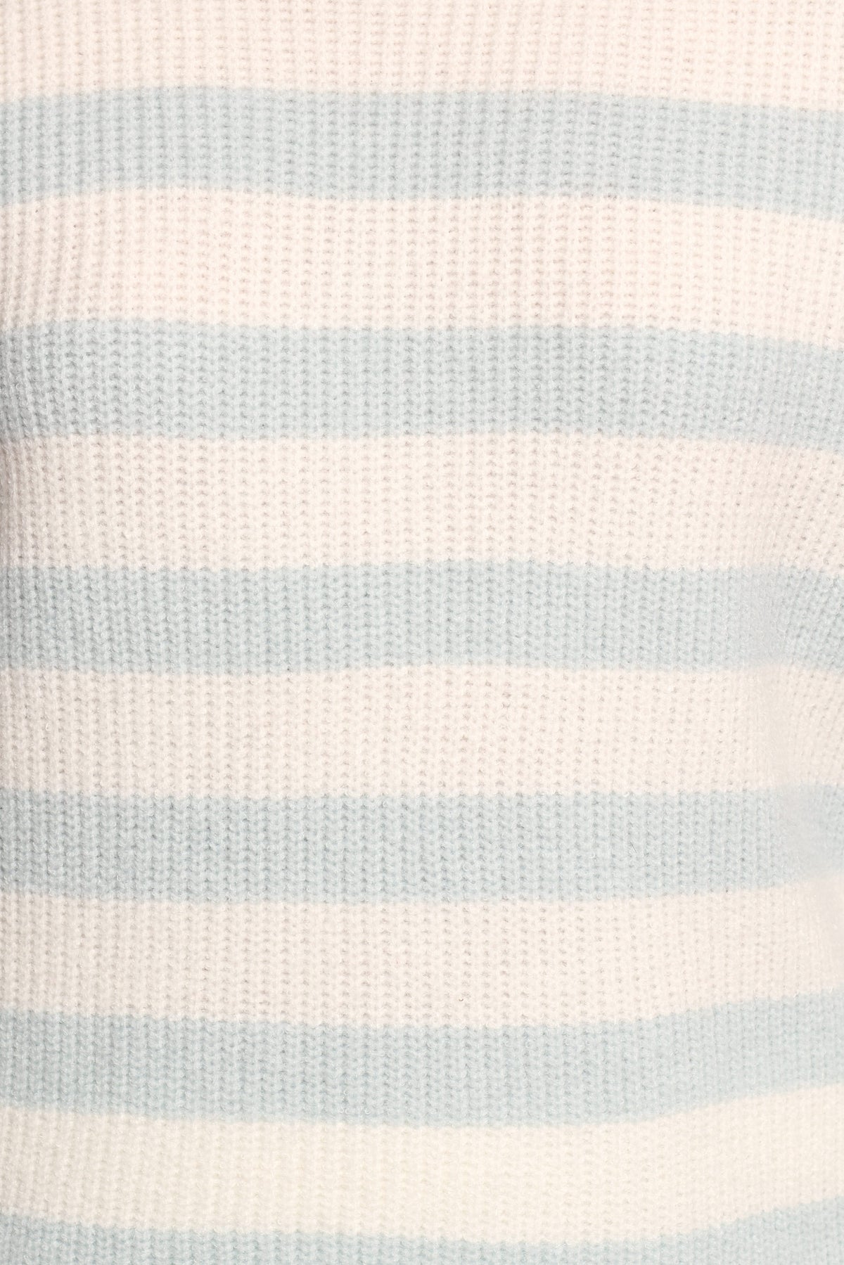 Ciaran Knitted Short Set - Cream Blue