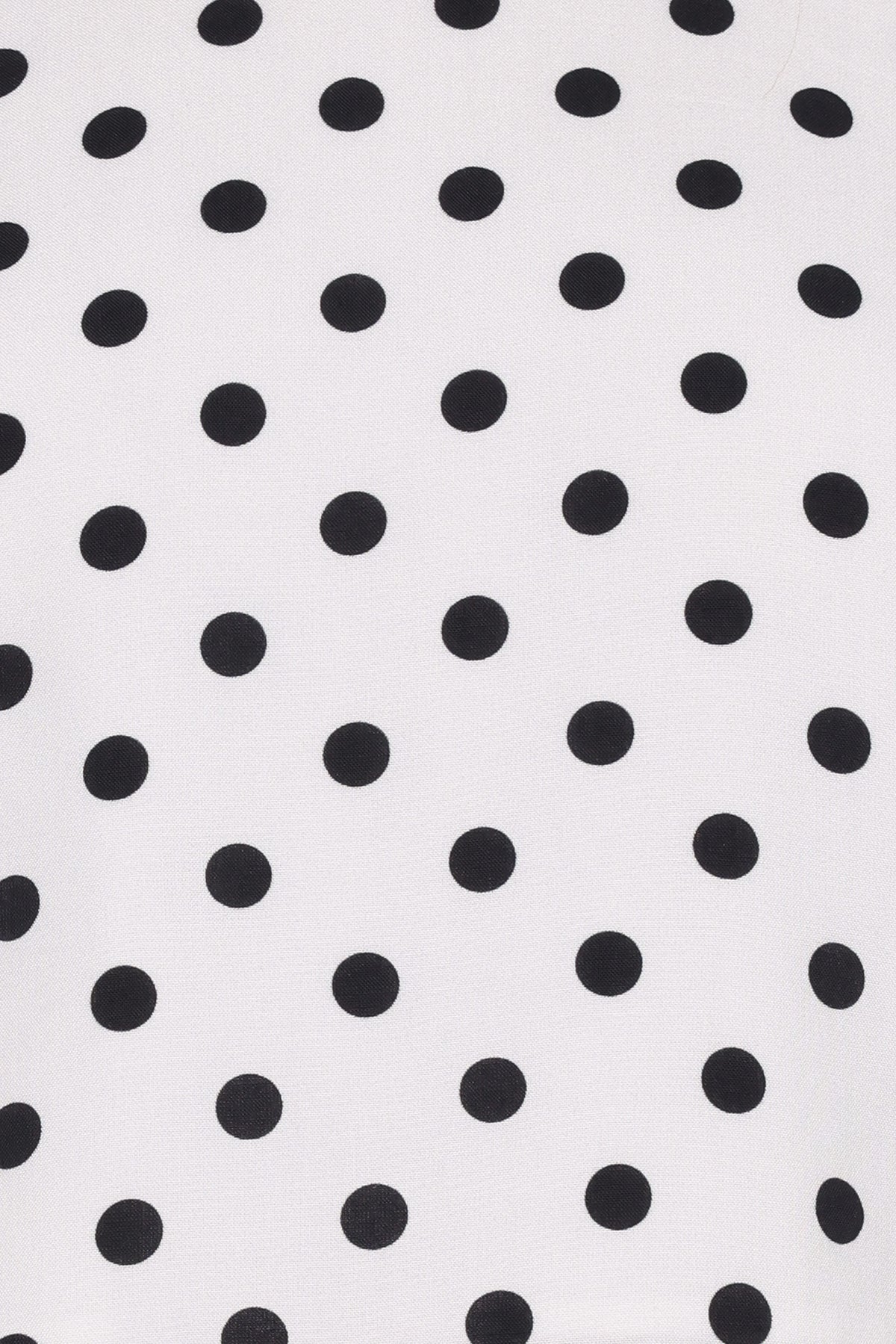 Michelle Short Set - White/Black Polka Dot