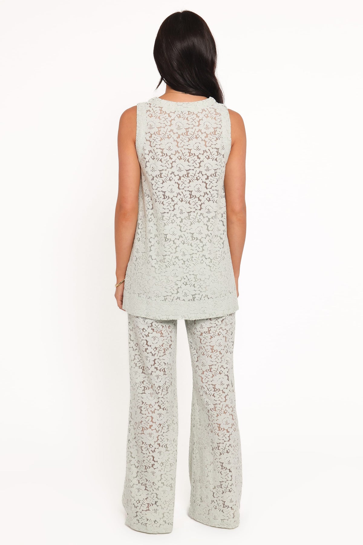 Sammy Embroidered Set - Mint Green