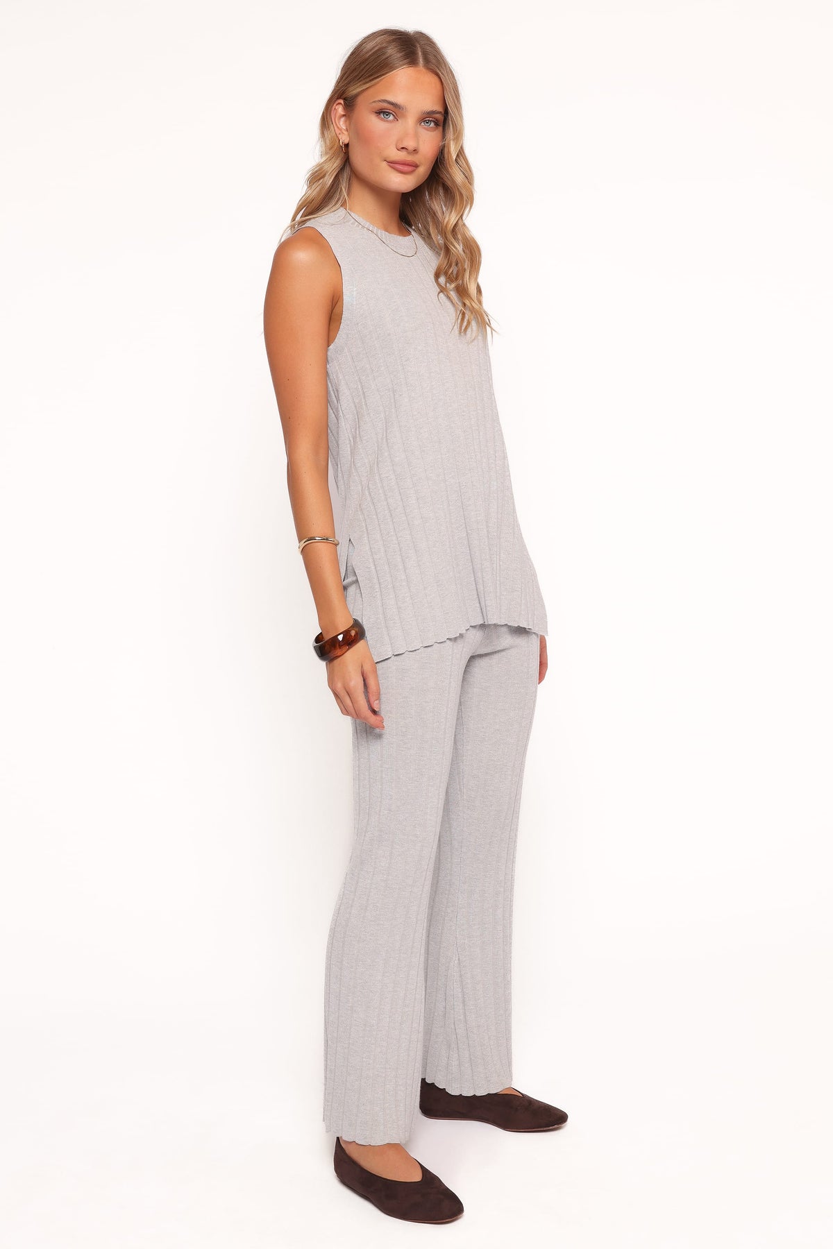 Silvie Knitted Set - Grey