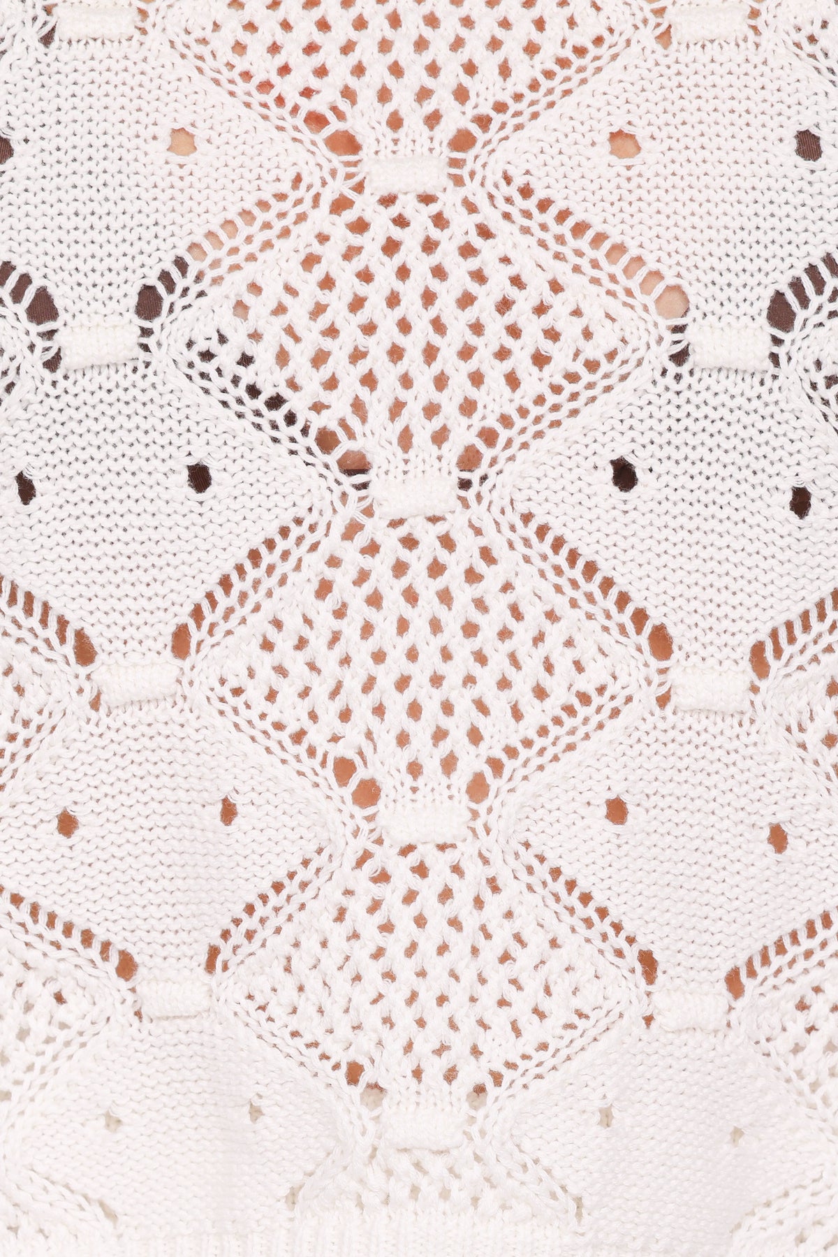 Ysabel Knitted Short Set - Cream
