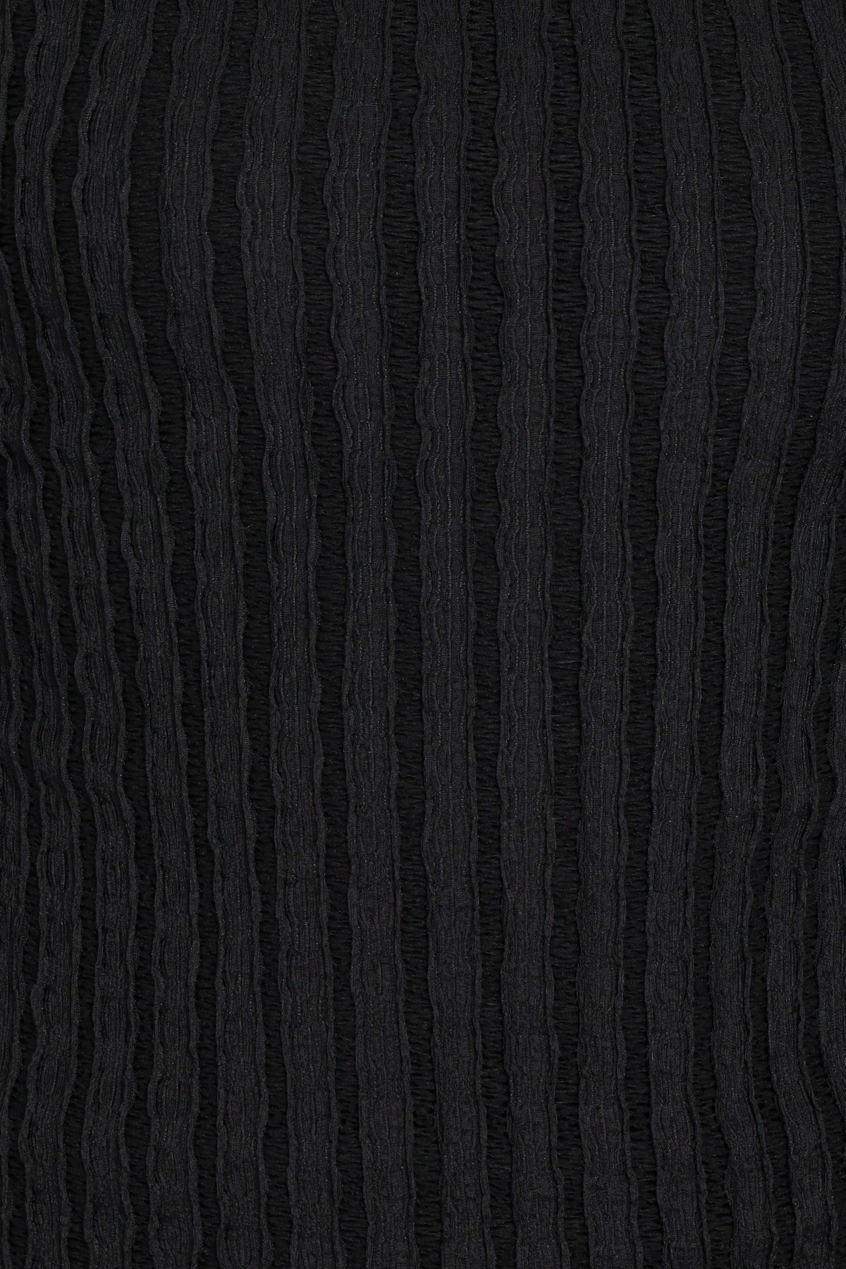 Bellatrix Textured Knit Top - Black