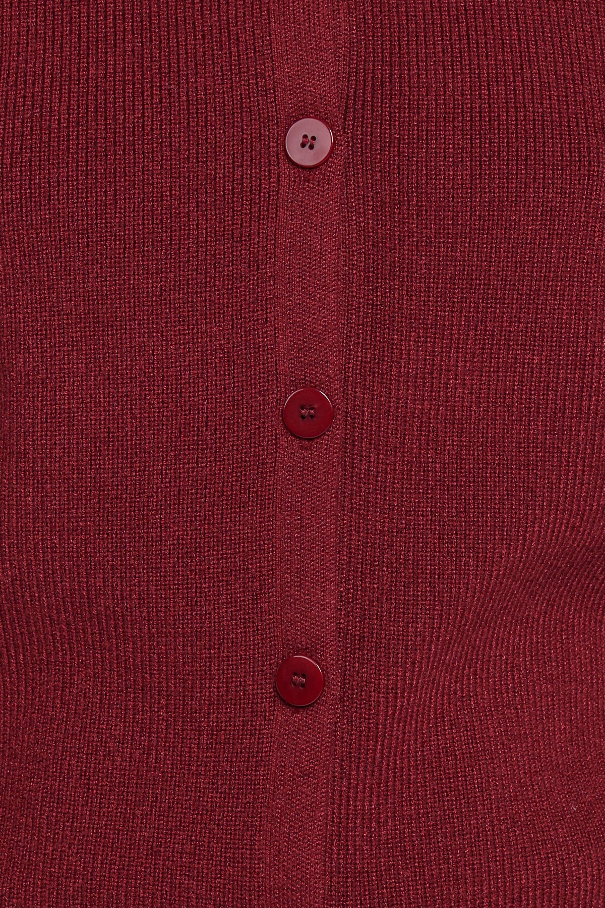 Cataline Button Front Top - Wine