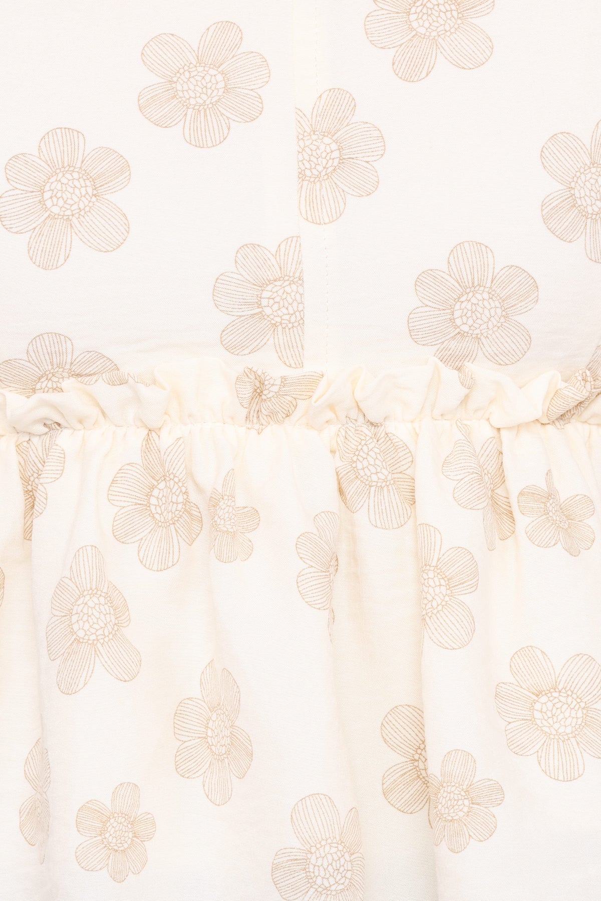 Cielo Top - Sand Beige Floral