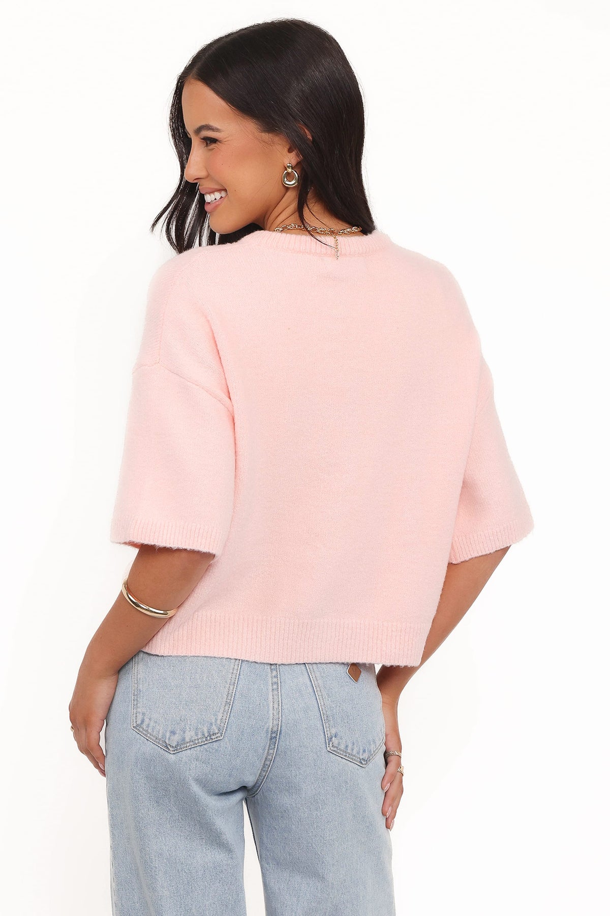Lilith Knit Top - Pink
