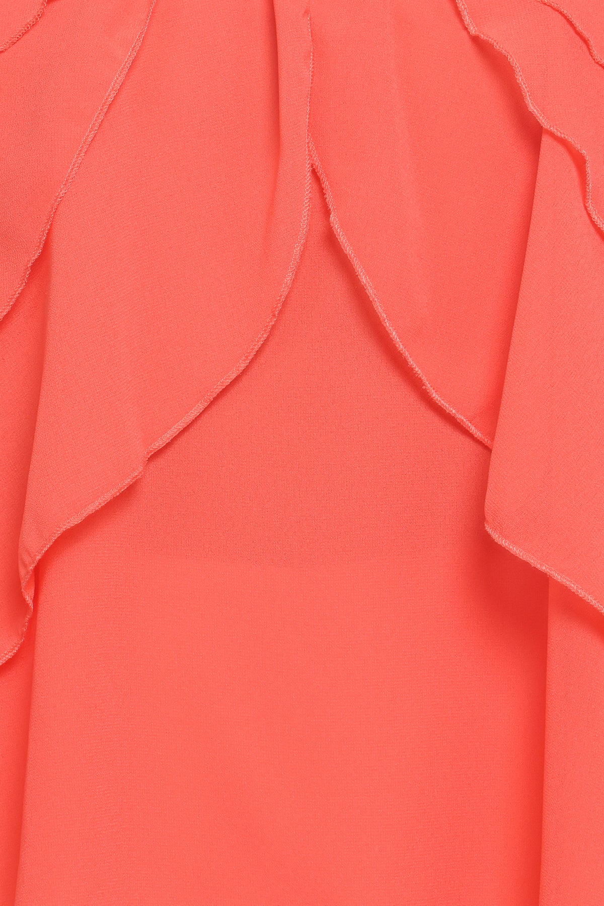 Zorina Halter Neck Chiffon Top - Sherbert